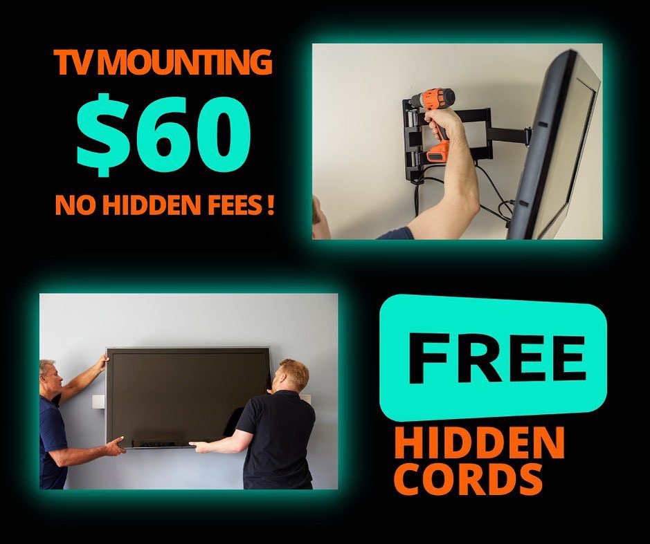 L&F Mounting Services Facebook ad: BOOK YOUR APPOINTMENT TODAY!