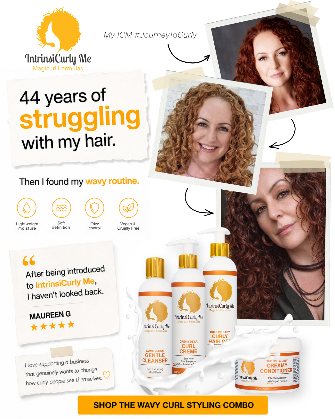 IntrinsiCurly Me Facebook ad: IntrinsiCurly Me | Salon Curl Care for Curly, Wavy, Coilyβ¦
