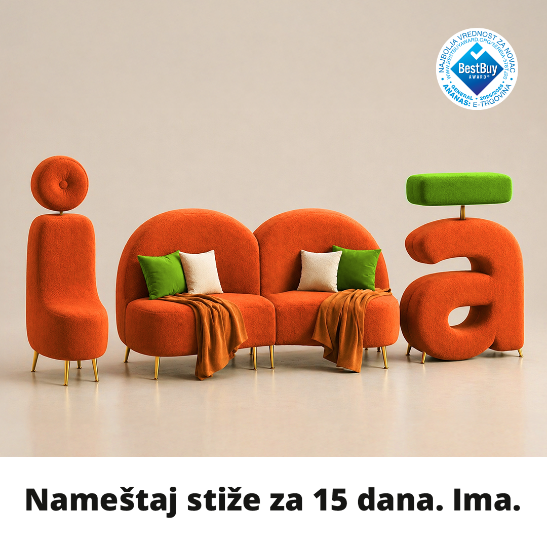 Ananas.rs Facebook ad: Novi nameštaj? Ima.