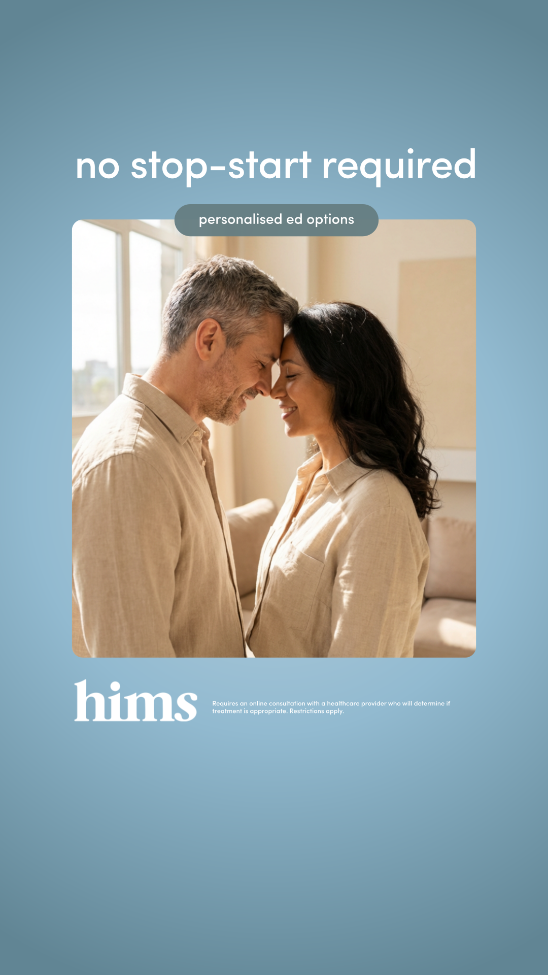 hims Facebook ad