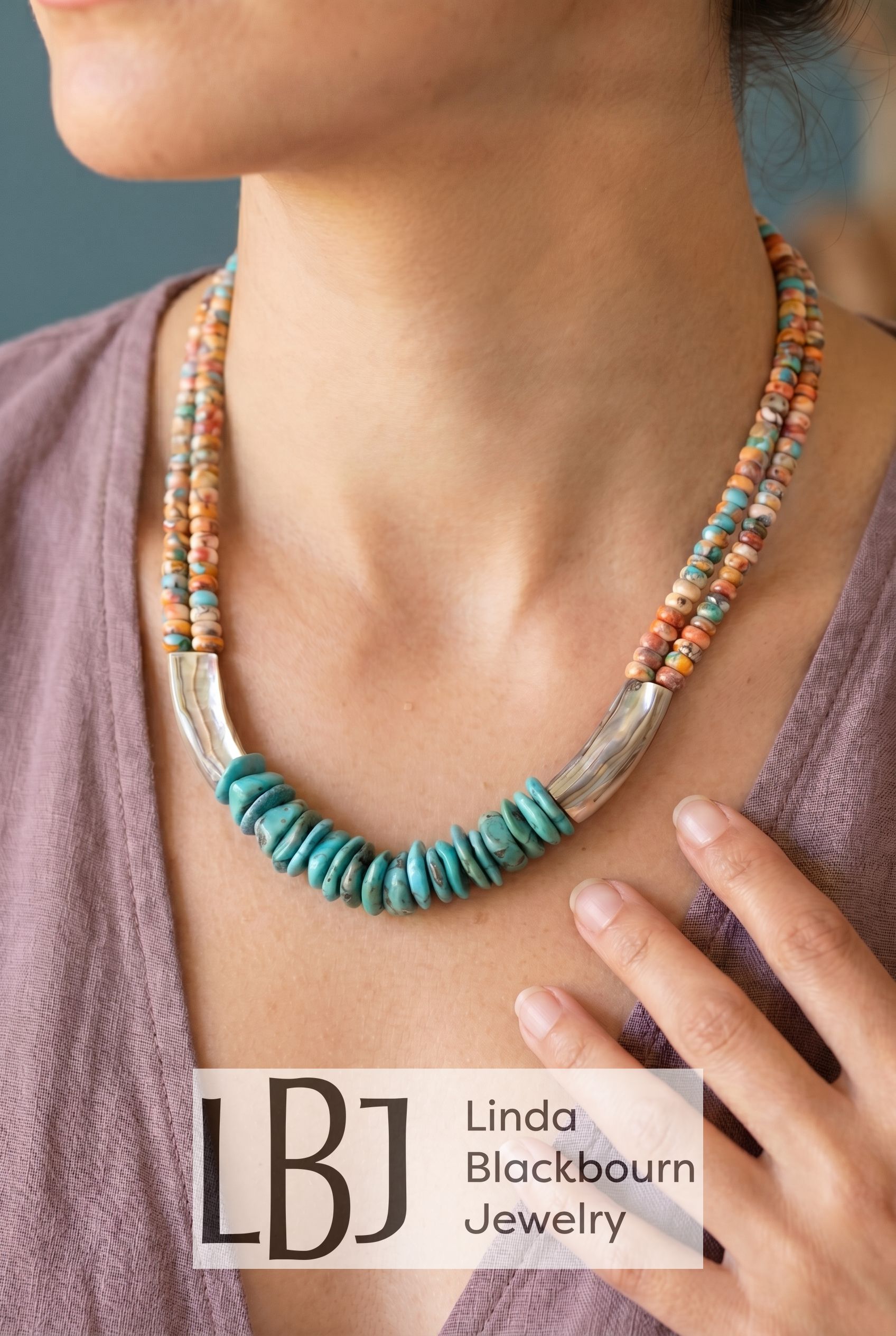 Linda Blackbourn Jewelry Facebook ad: Linda Blackbourn Jewelry Hand Crafted Gemstone Jewelry…