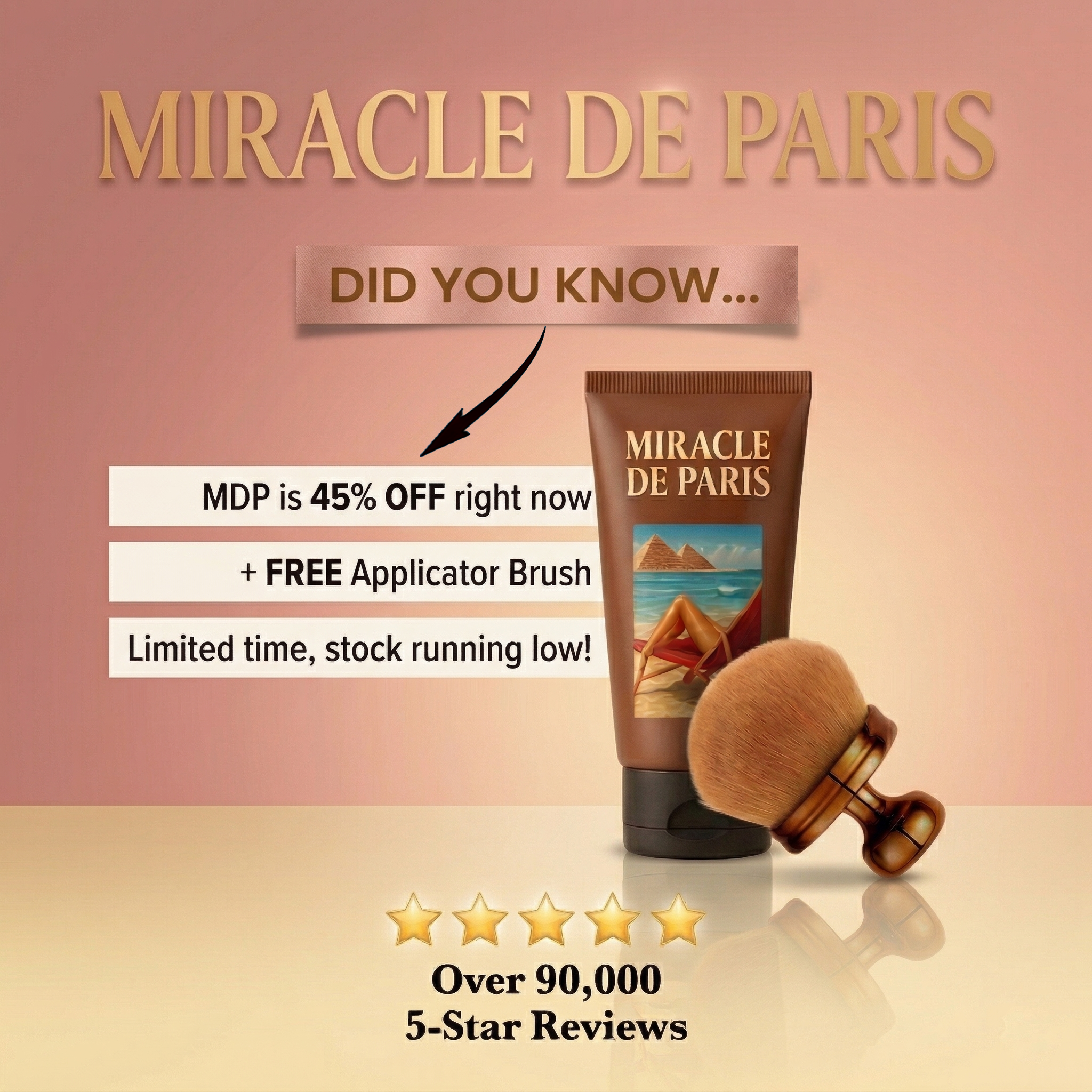Miracle de Paris Facebook ad