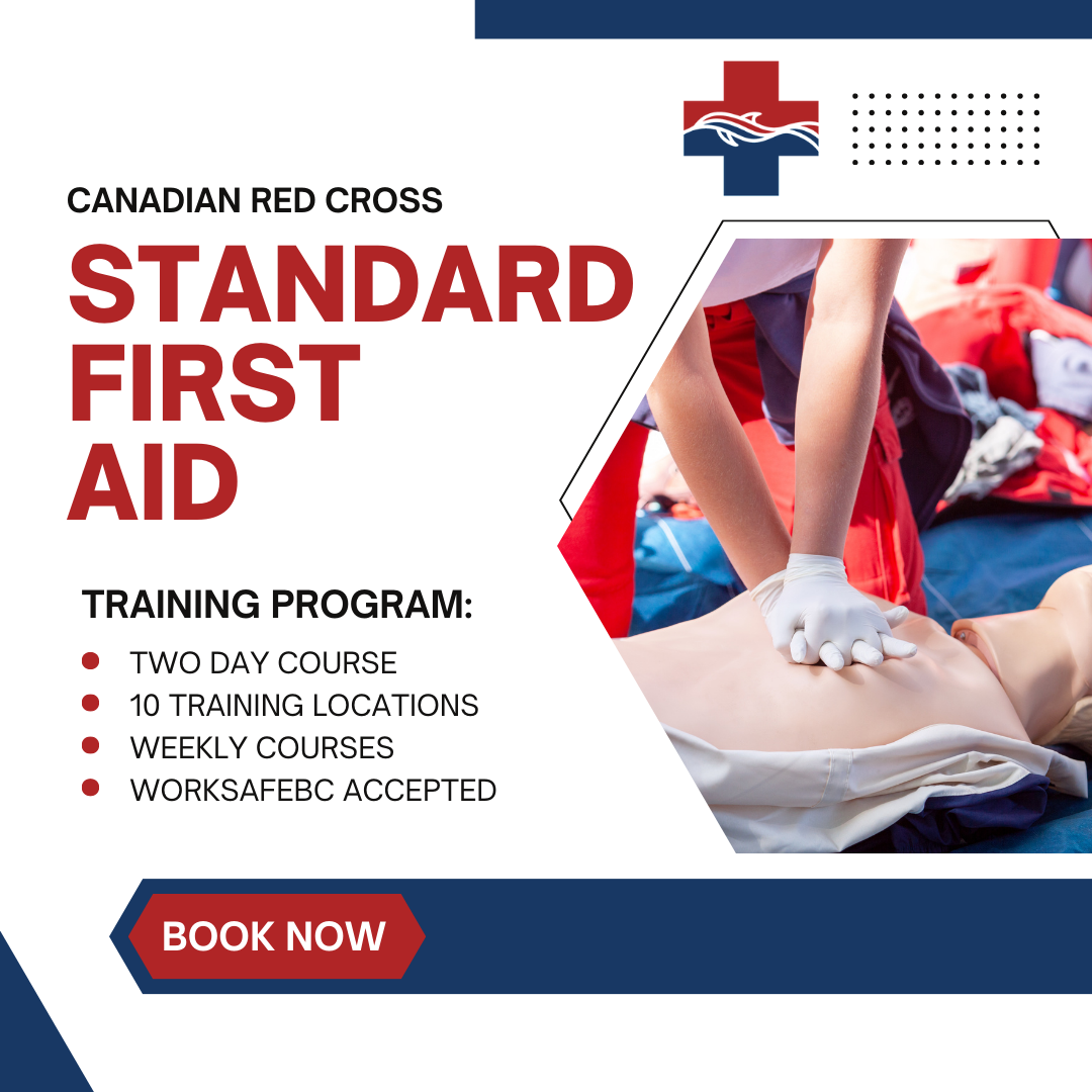 LIT First Aid & Lifeguard Training Facebook ad: First Aid Training for Work & Life with LIT!