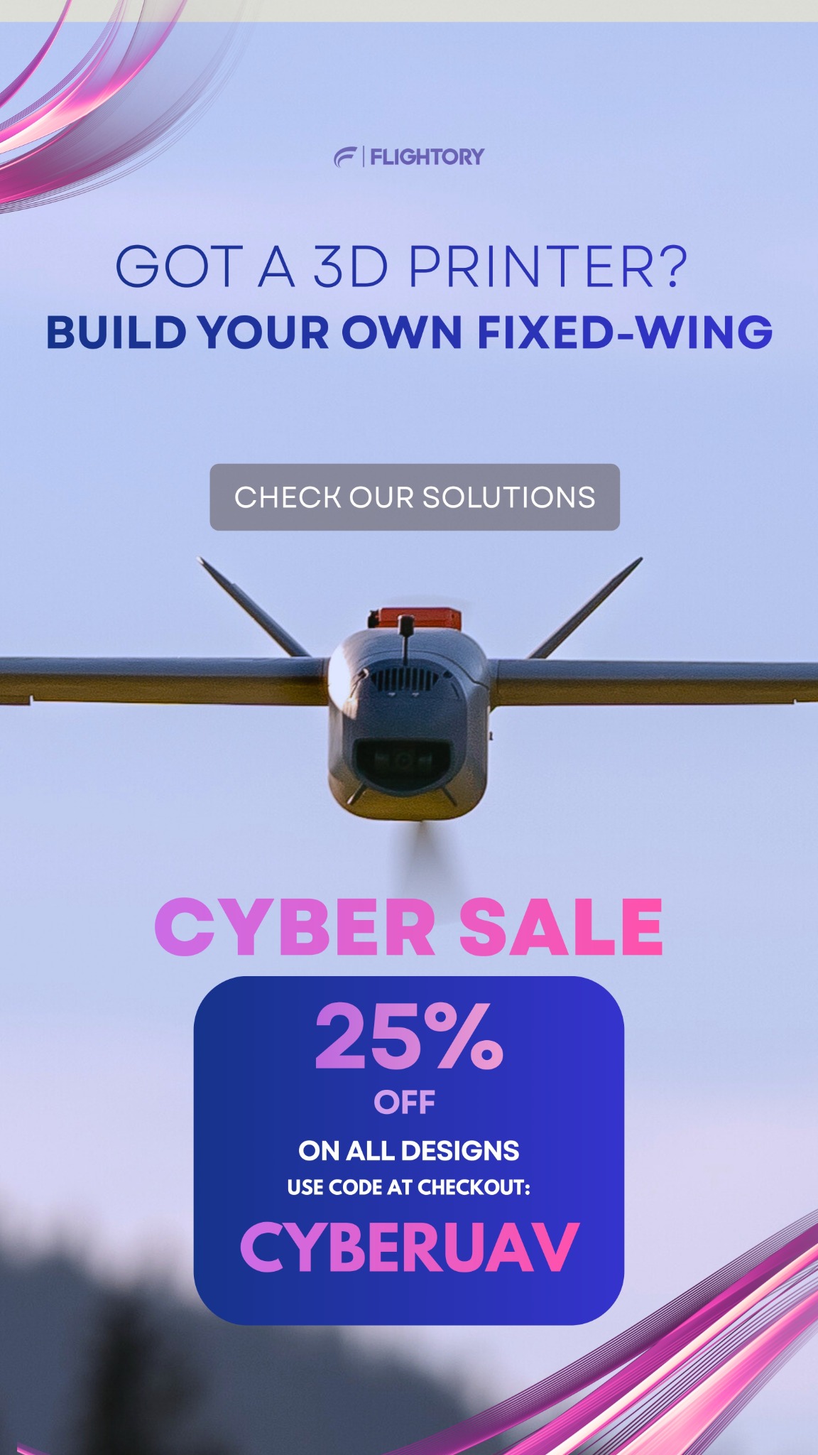 Flightory Facebook ad