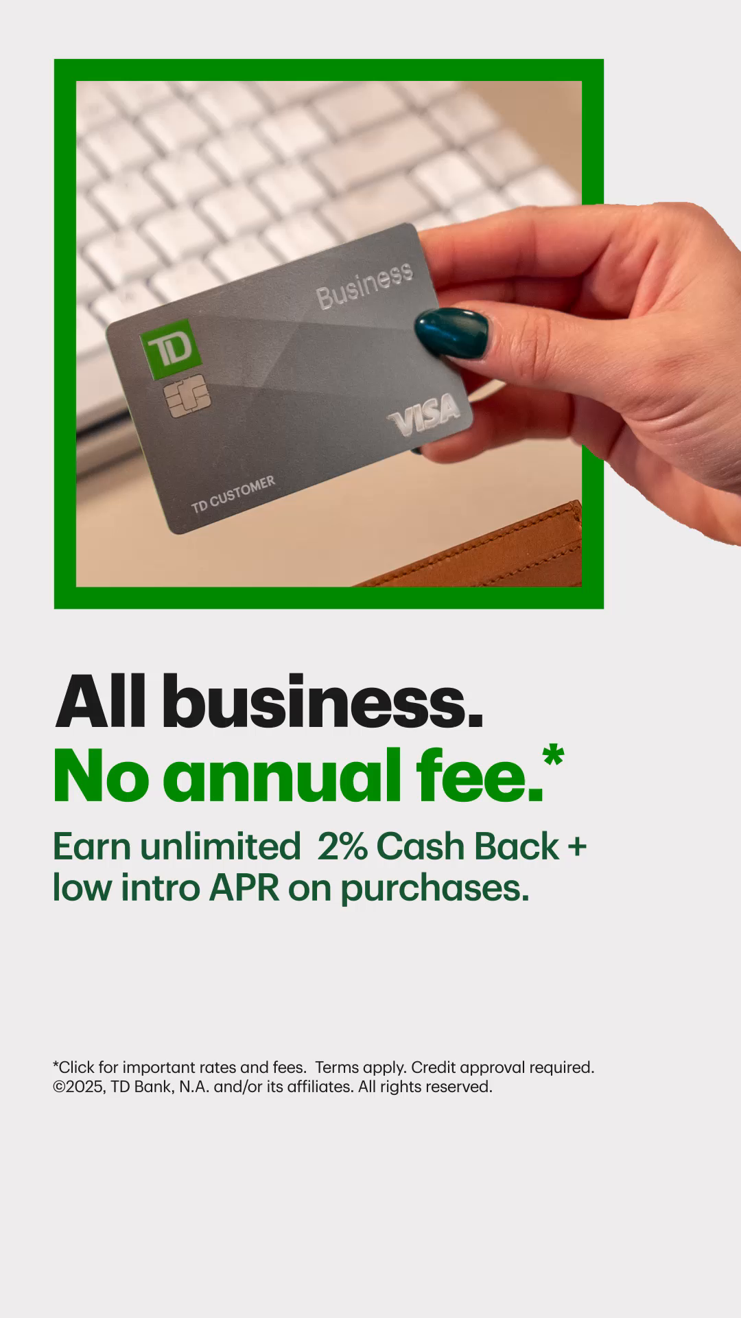 TD Facebook ad