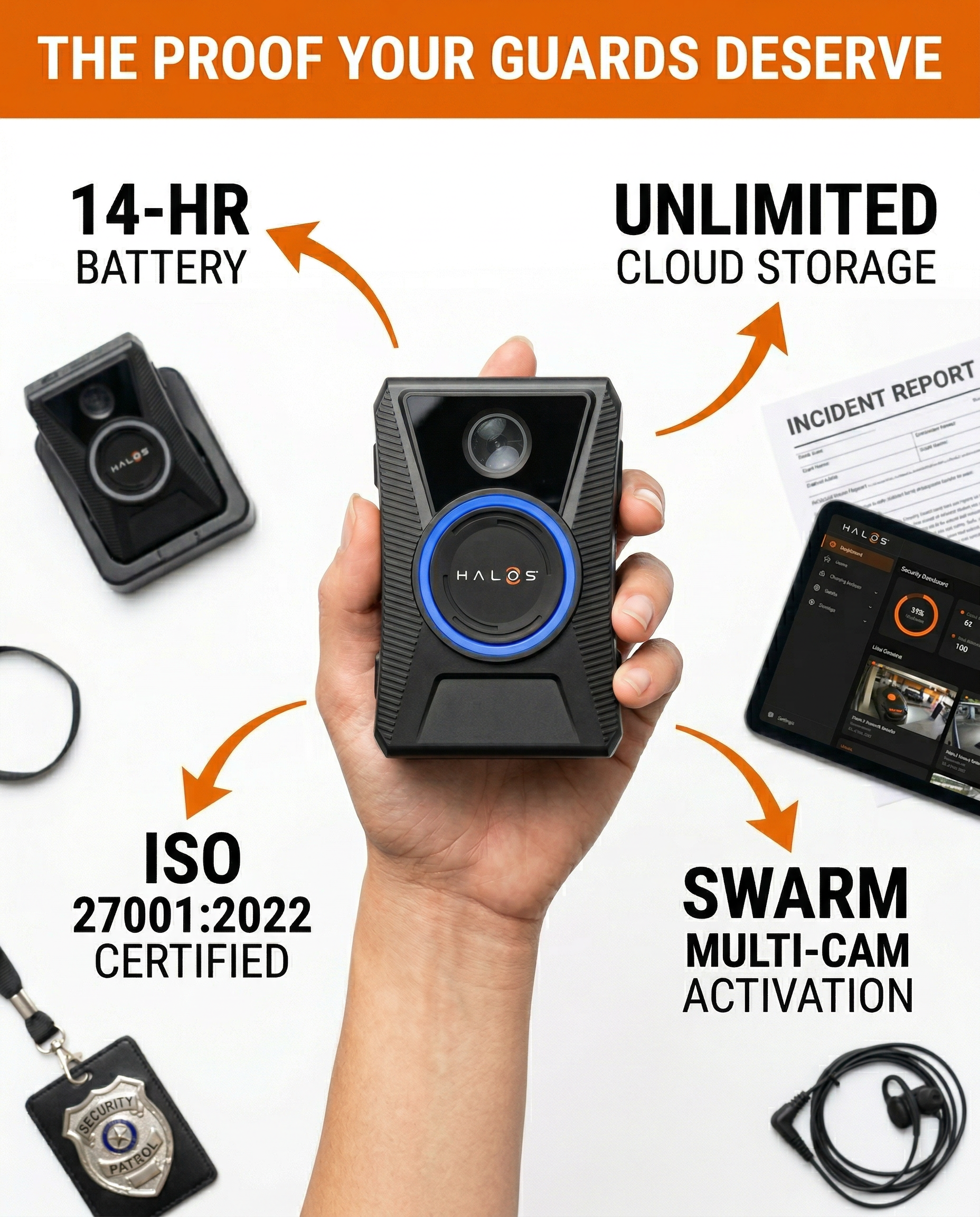 HALOS Body Cameras Facebook ad