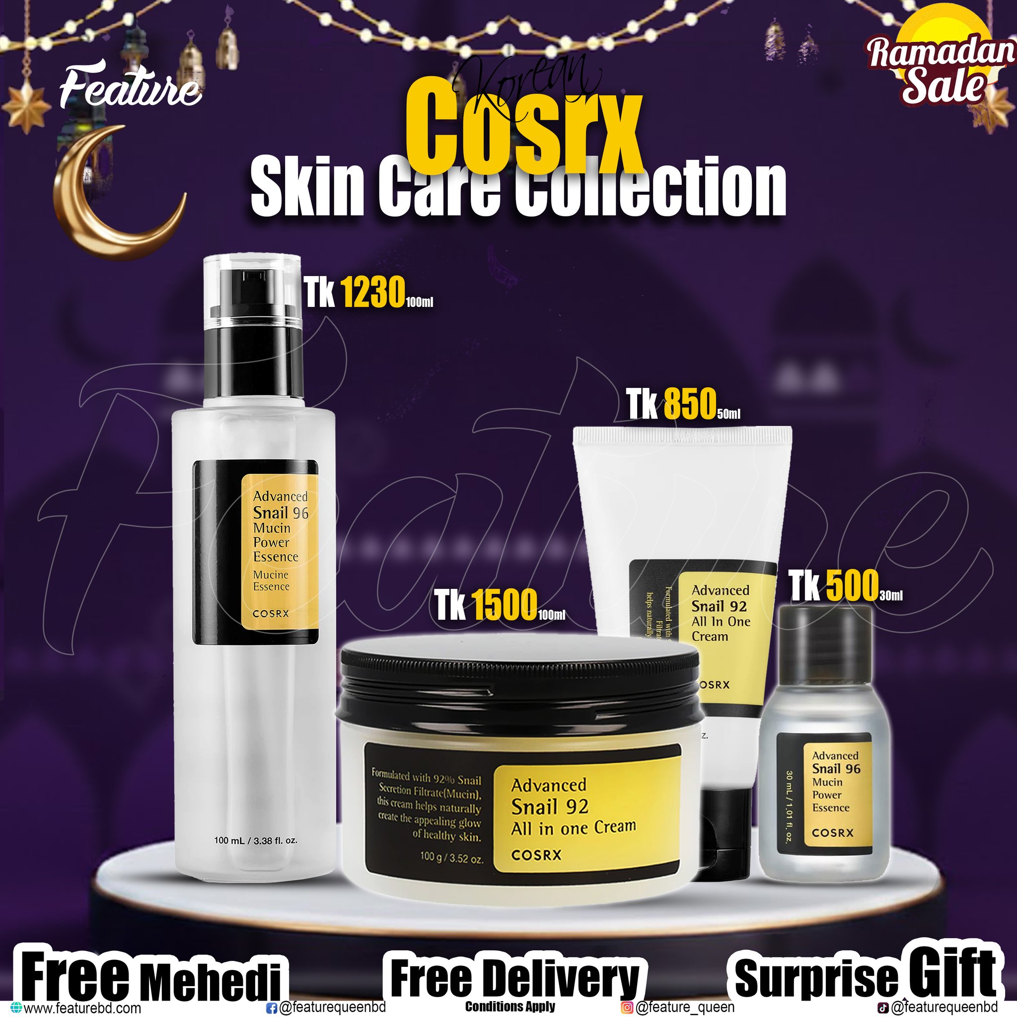 Feature Facebook ad: রমজান শেষে ঈদ মানেই সাজগোজ আর উৎসবের আনন্দ।…
