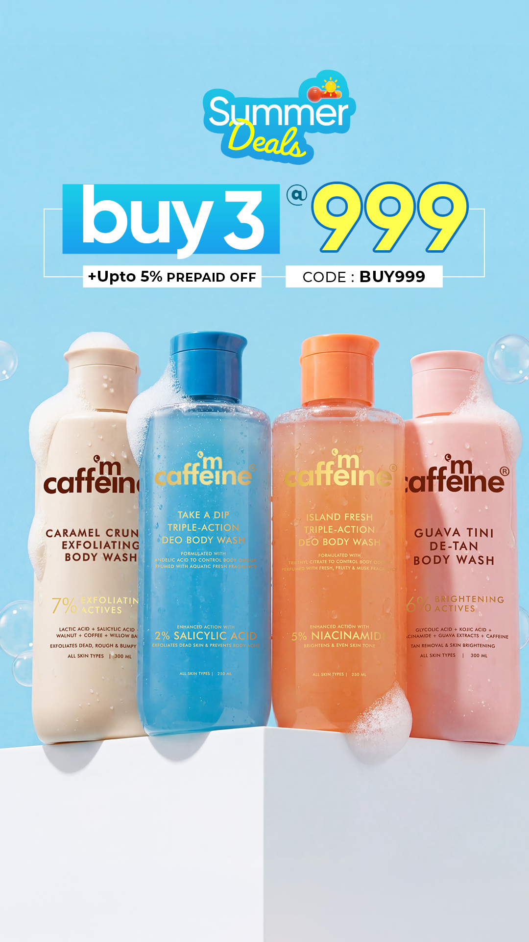 MCaffeine Facebook ad