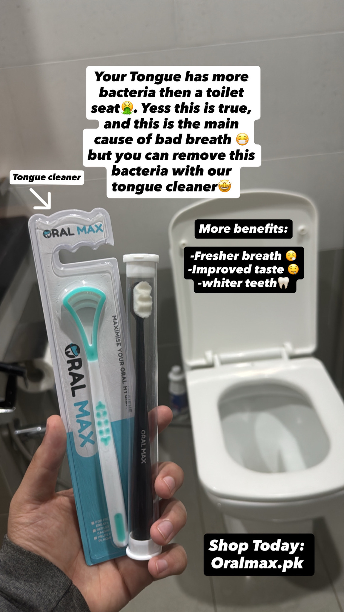 OralMax Facebook ad