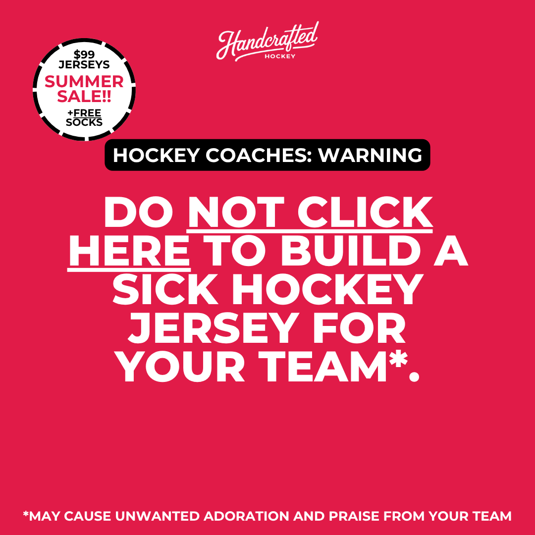 Handcrafted Hockey Facebook ad