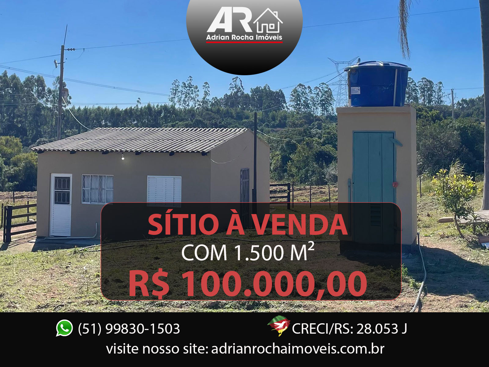 Adrian Rocha Imóveis Facebook ad: A VENDA