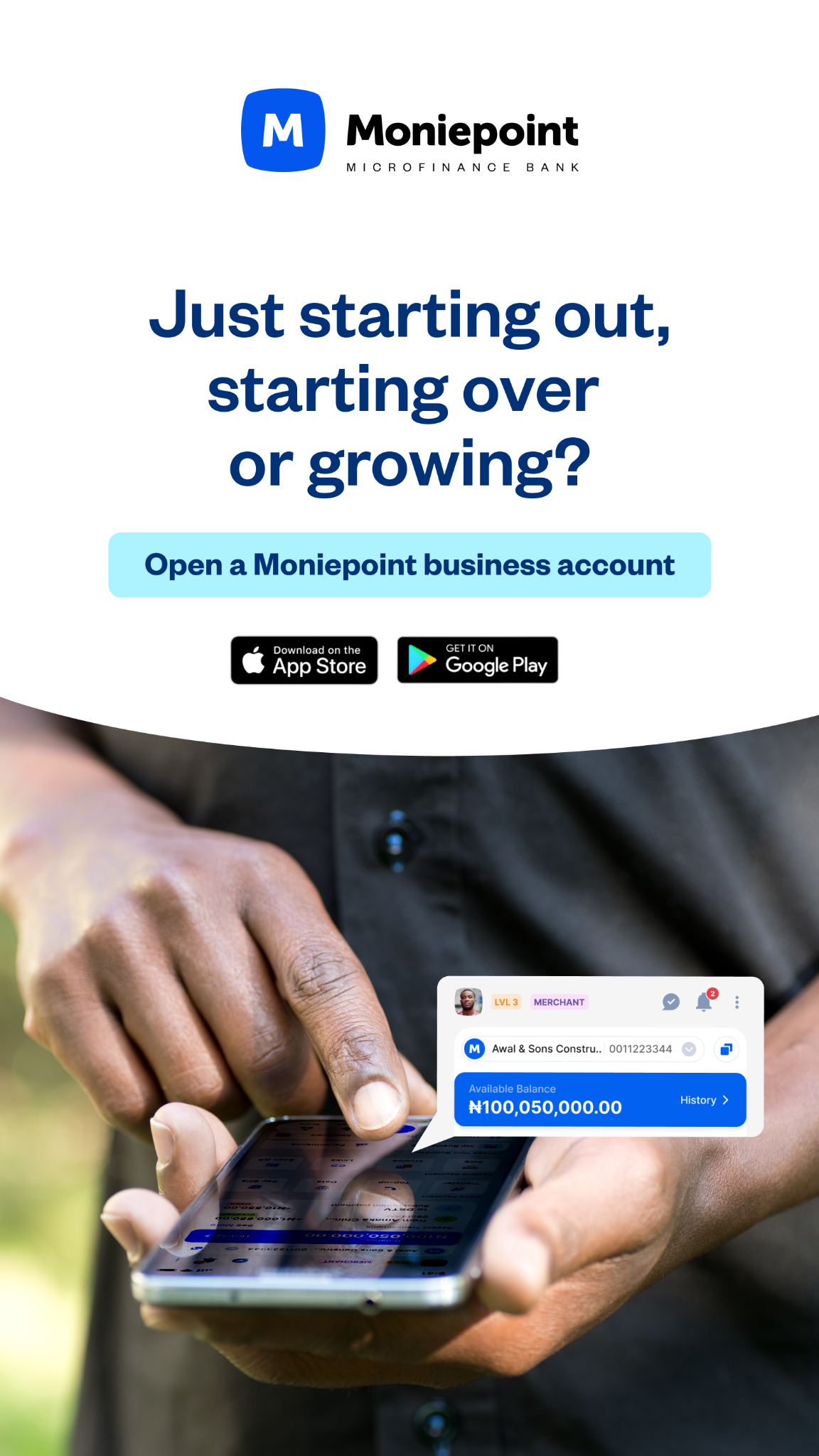 Moniepoint Facebook ad