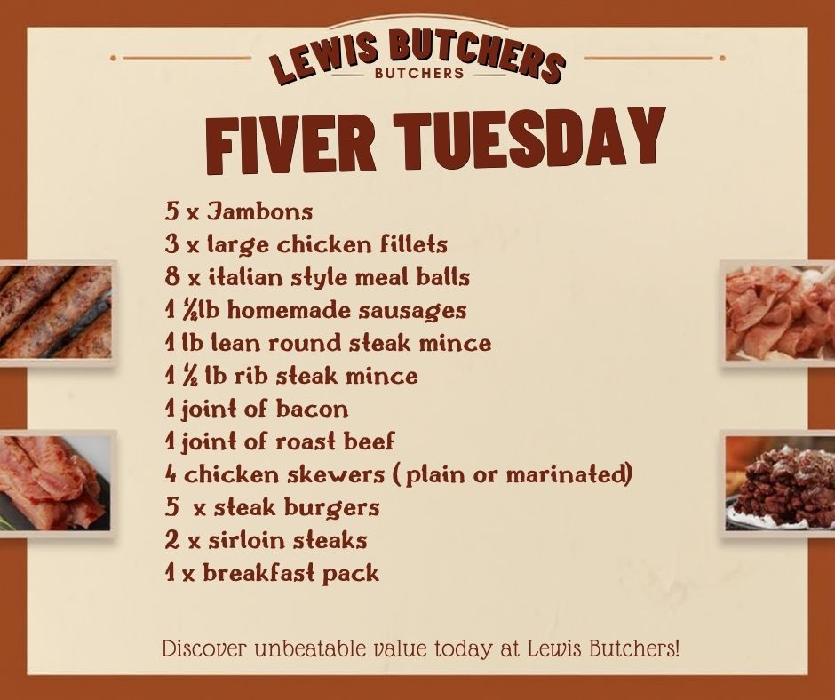Lewis Butchers Facebook ad