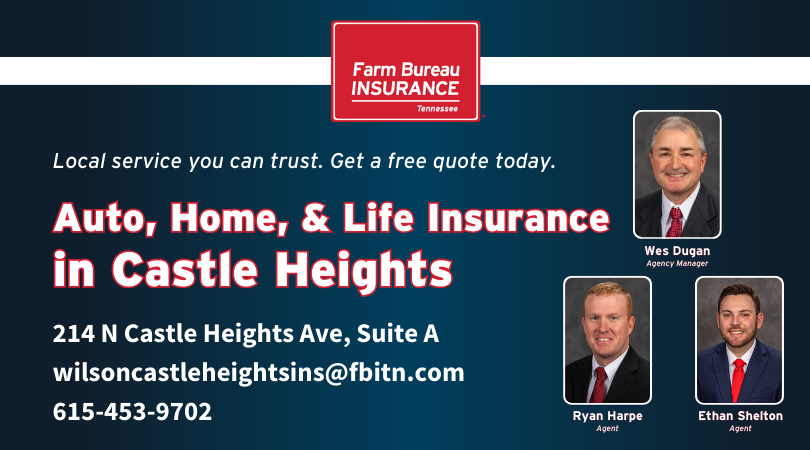 Farm Bureau Insurance Castle Heights Facebook ad from Mar 4, 2025