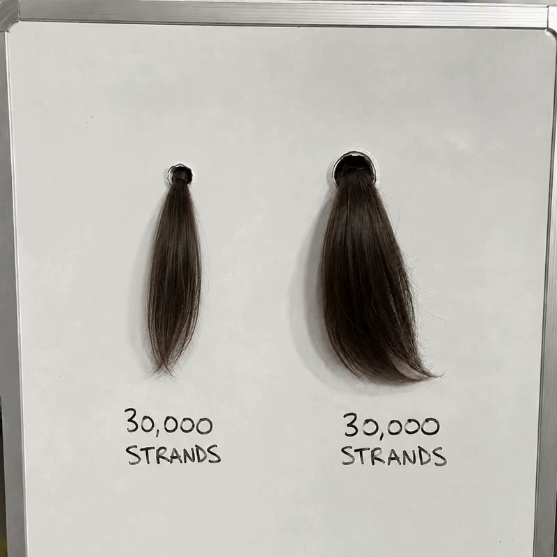 James Kilgour, MD Facebook ad: wash day shedding.