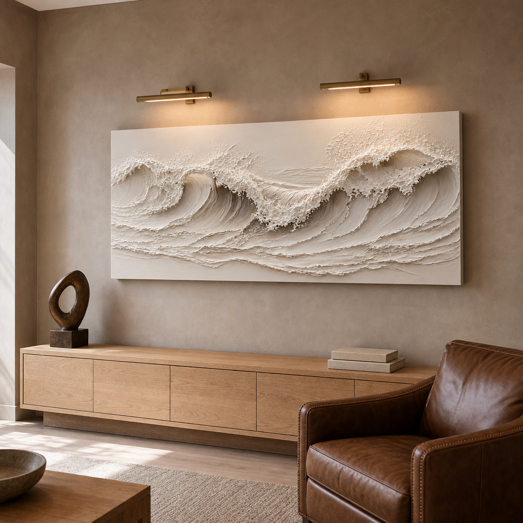 Tailored Canvases - Personalized Art Facebook ad: Coastal Wave | Made in the USA | Ships Fast