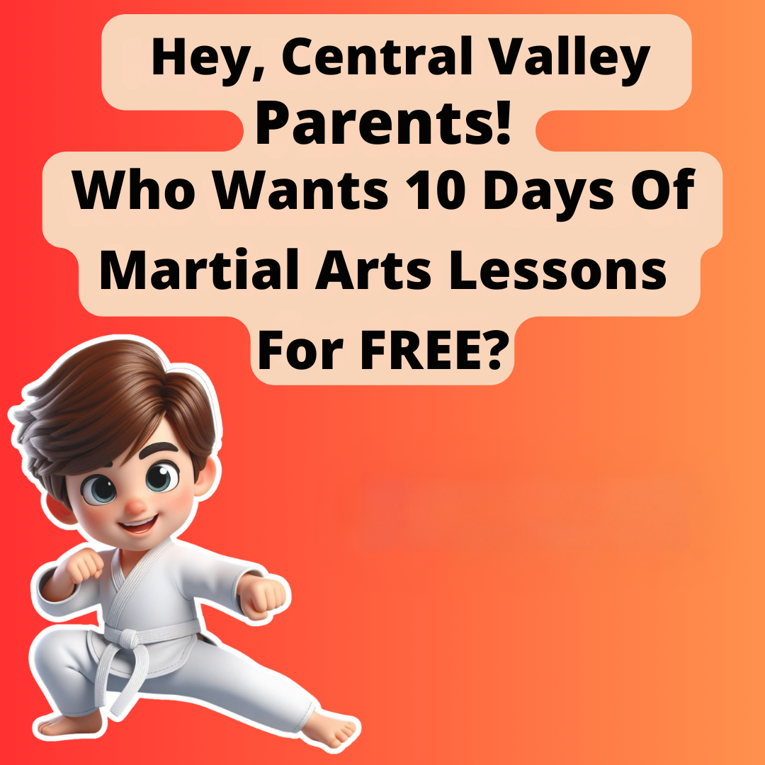 Success Martial Arts Facebook ad: Want a FREE 10-Day, Kids Martial Arts Class Pass?