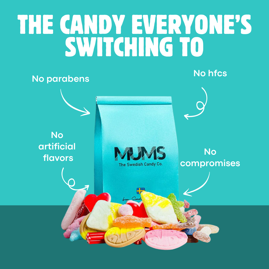Mums - The Swedish Candy Co. Facebook ad