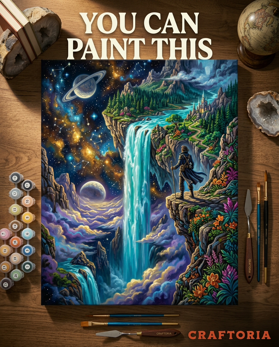 Craftoria Facebook ad: These aren't your typical paint by numbers.