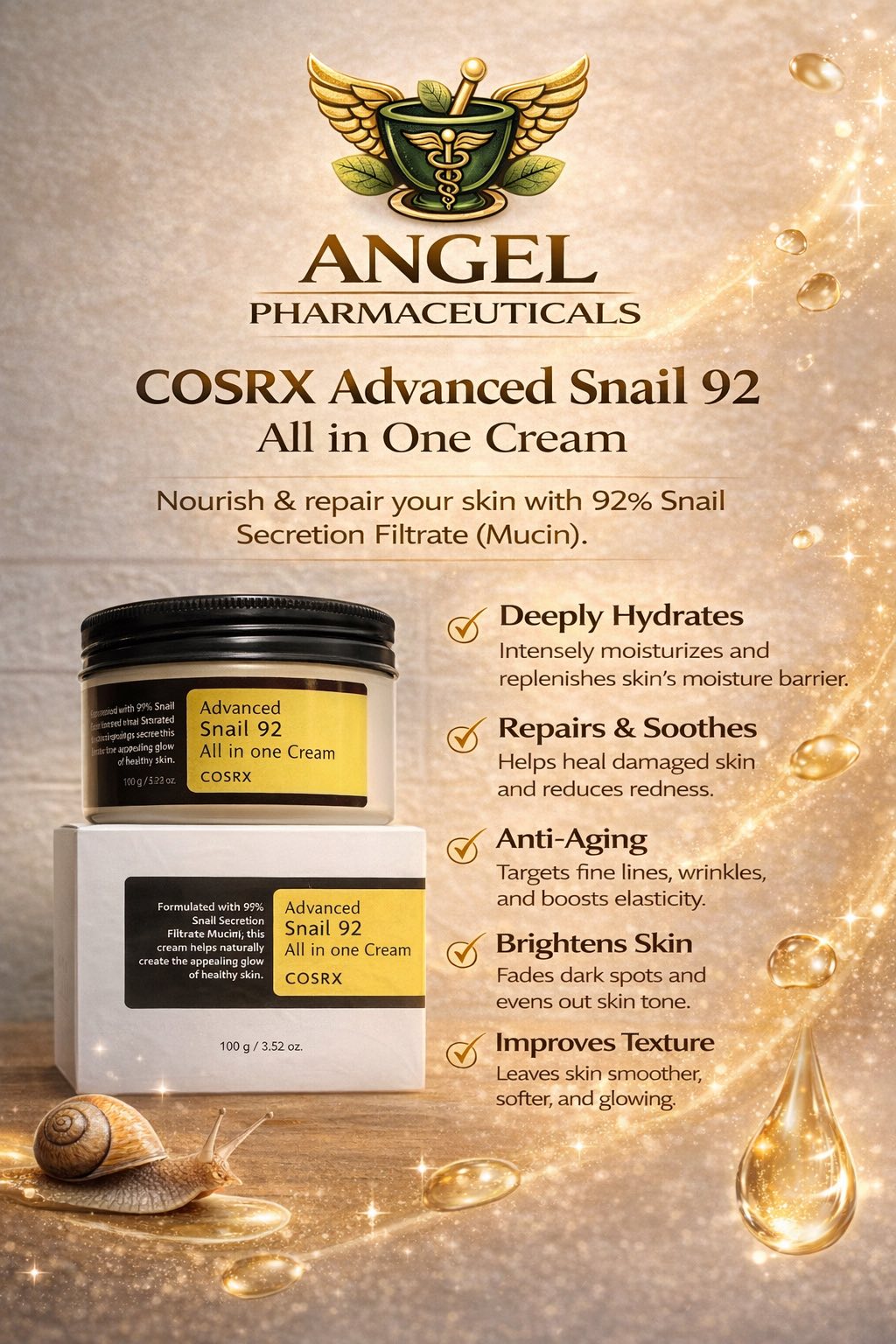 Angel Pharmaceuticals  Facebook ad