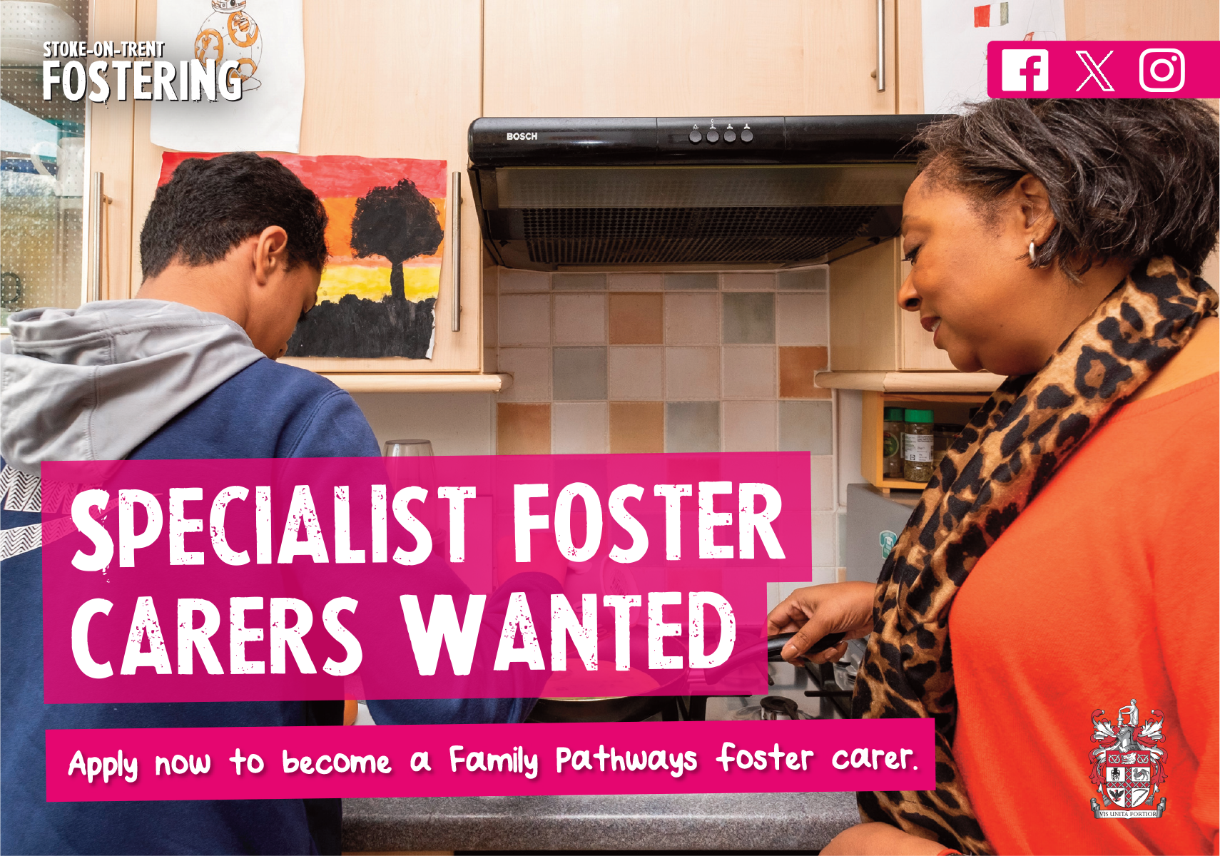 Fostering Stoke-on-Trent Facebook ad
