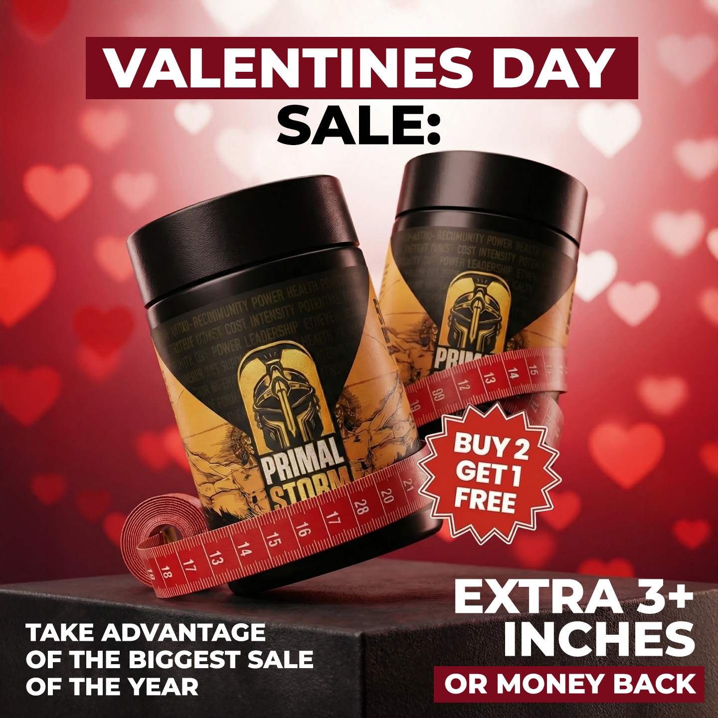 Primal Storm Facebook ad