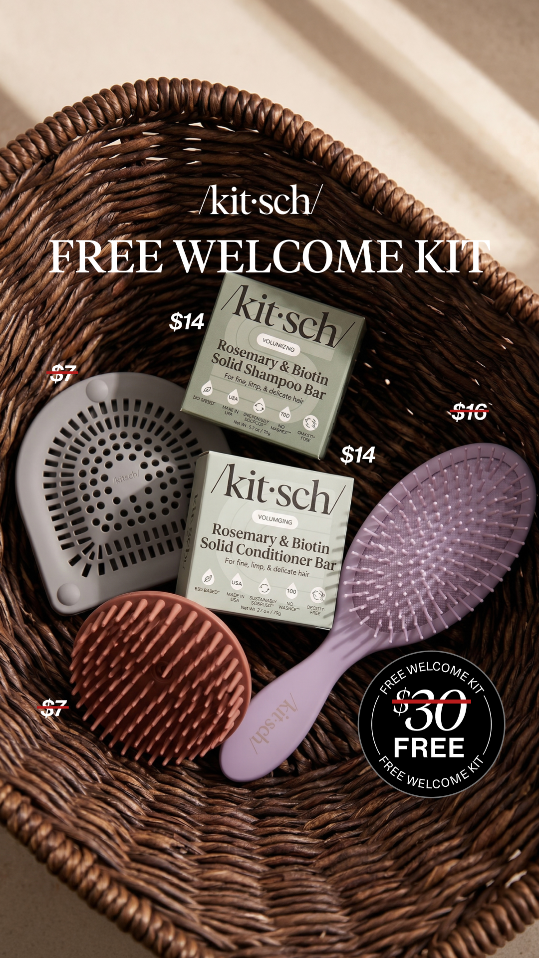 Kitsch Facebook ad