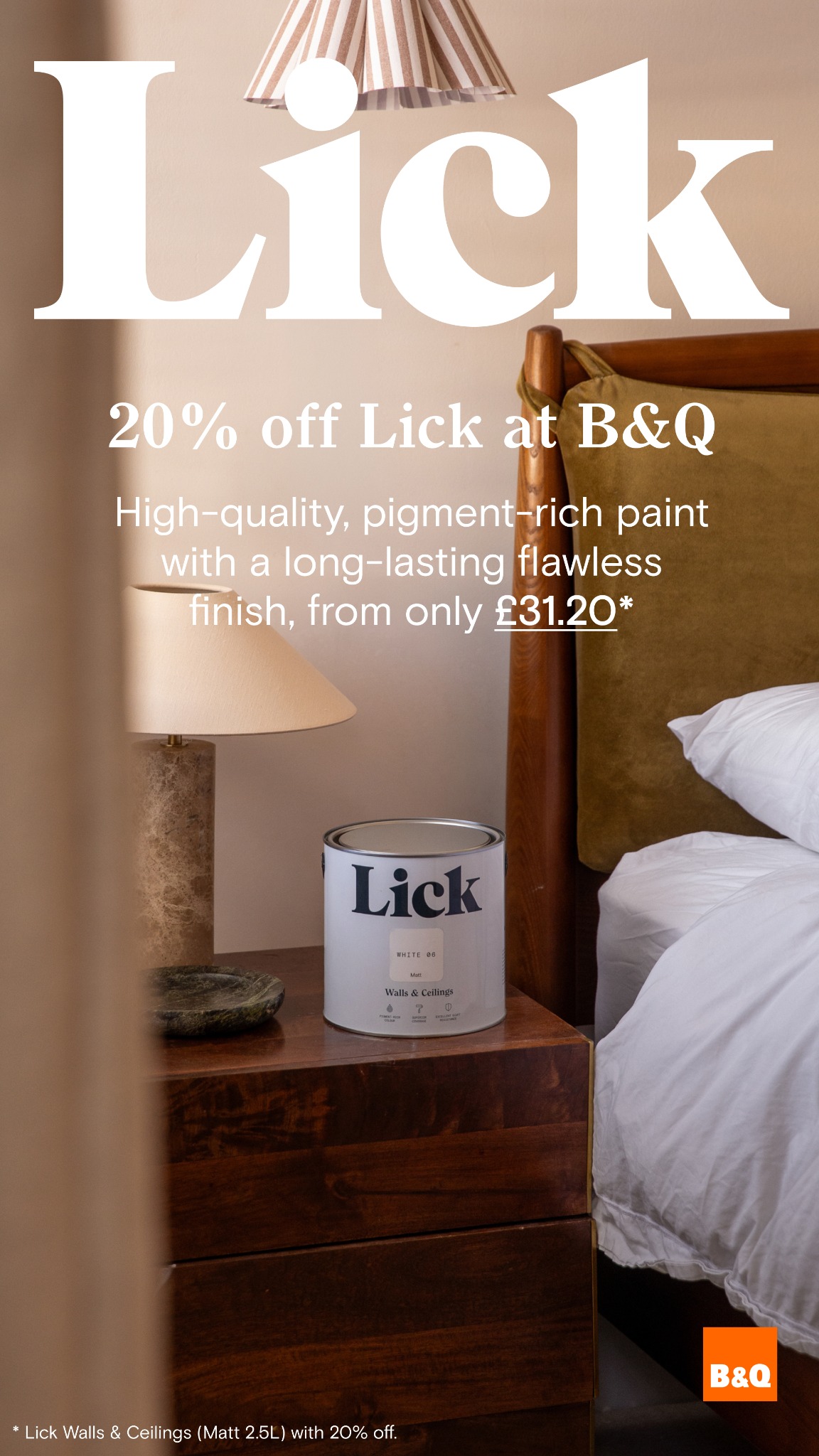 Lick Facebook ad