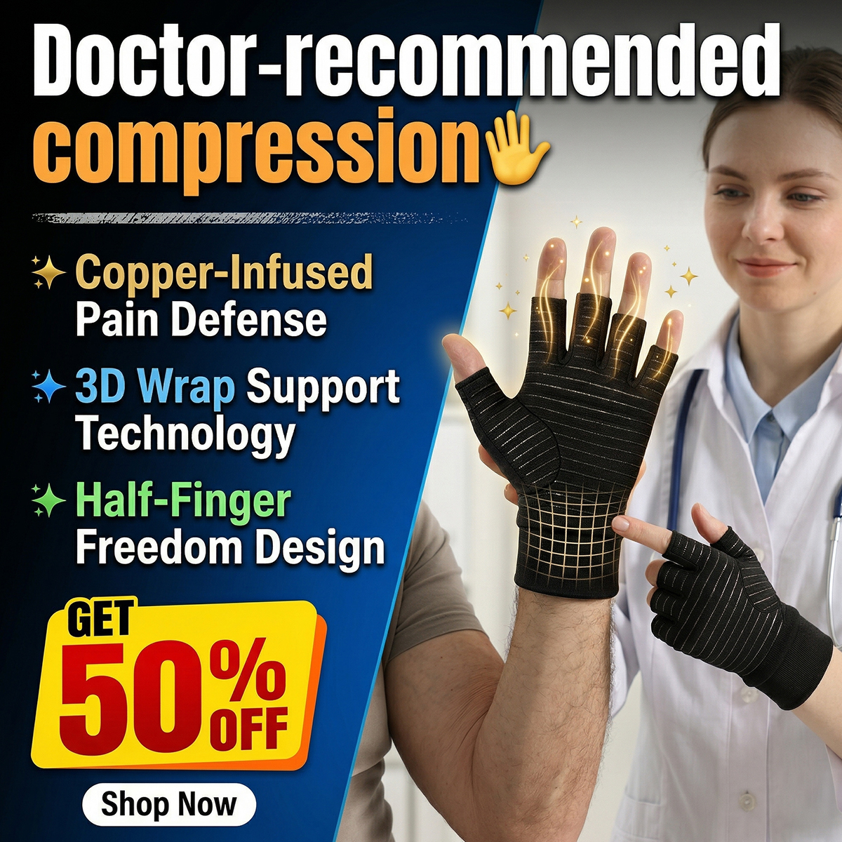 Dr. William Harland - Senior Health Advisor Facebook ad: I Got My Hands Back in Days-Not Weeks-Thanks to This…