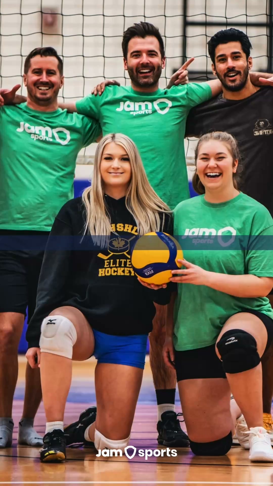 JAM Sports Waterloo Region Facebook ad: WHERE WATERLOO REGION PLAYS VOLLEYBALL