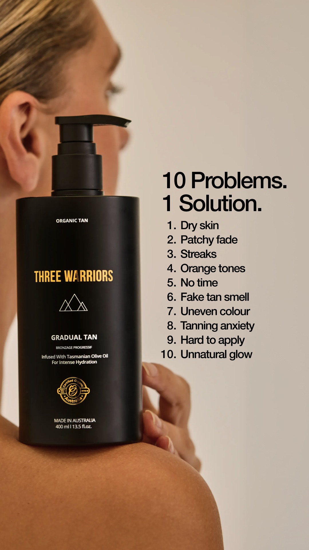 Three Warriors Facebook ad