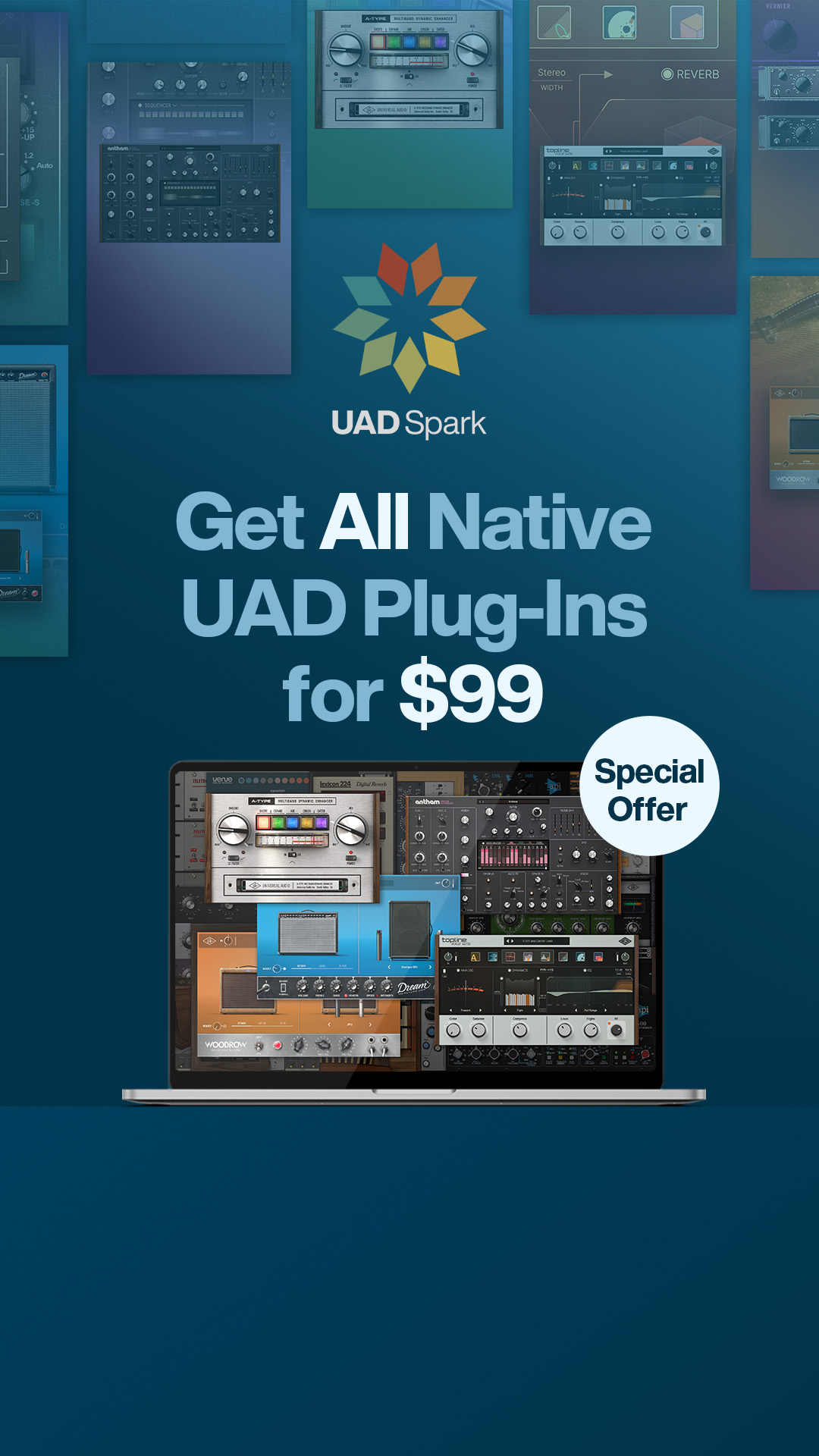 Universal Audio Facebook ad