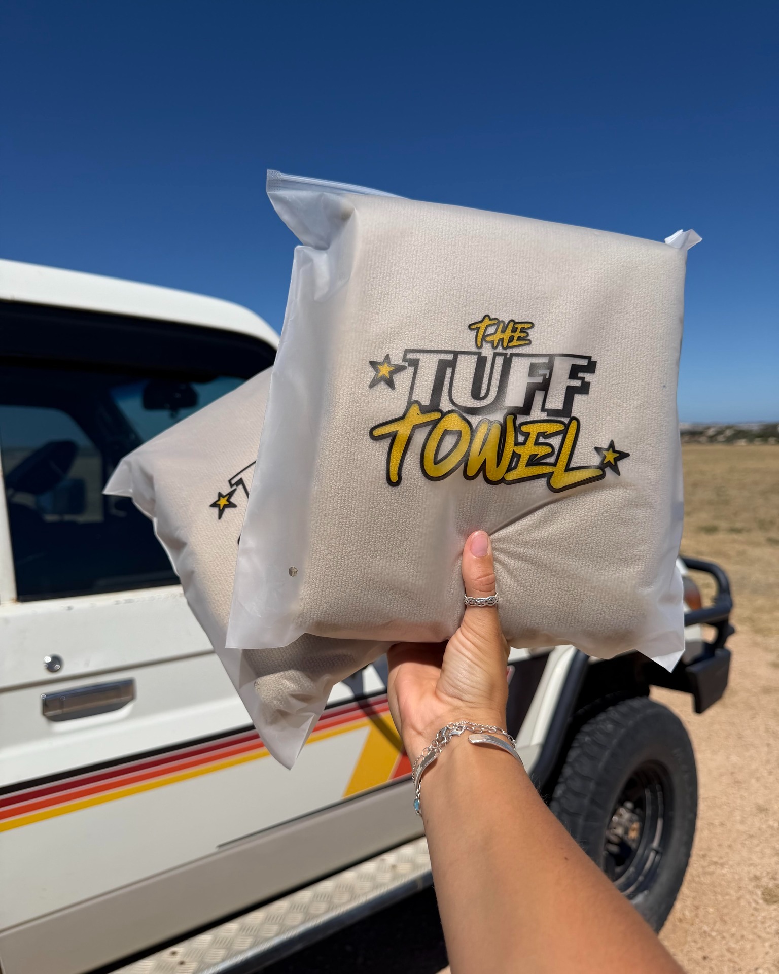 The Tuff Towel Facebook ad