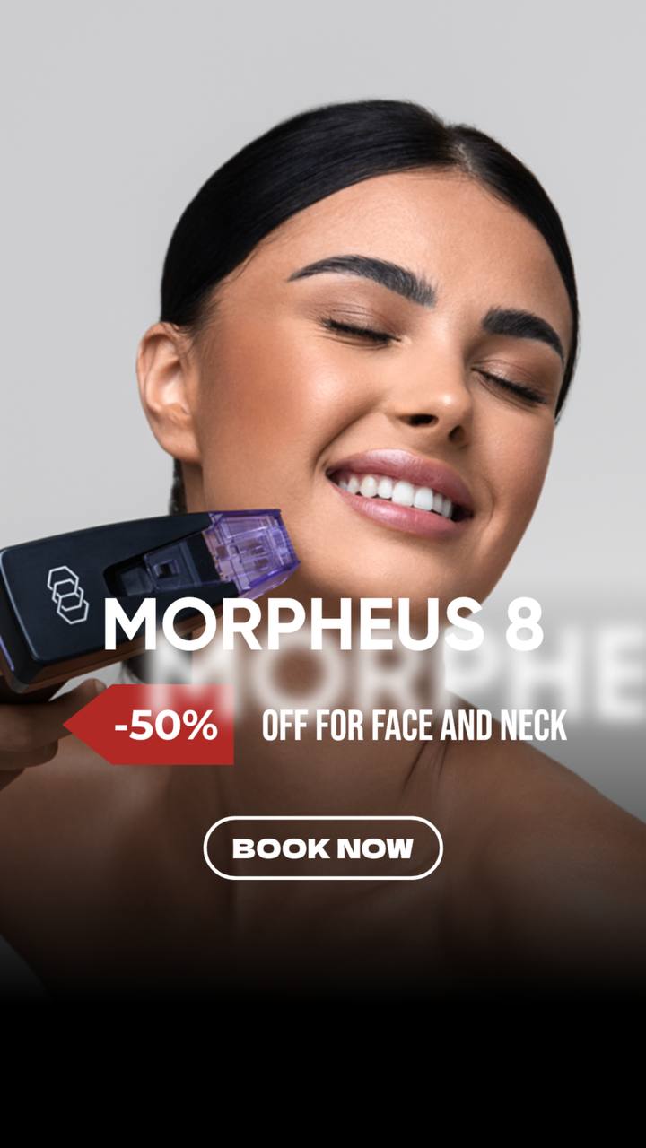 Muse Laser & Spa Facebook ad: Transform Your Skin with Morpheus8