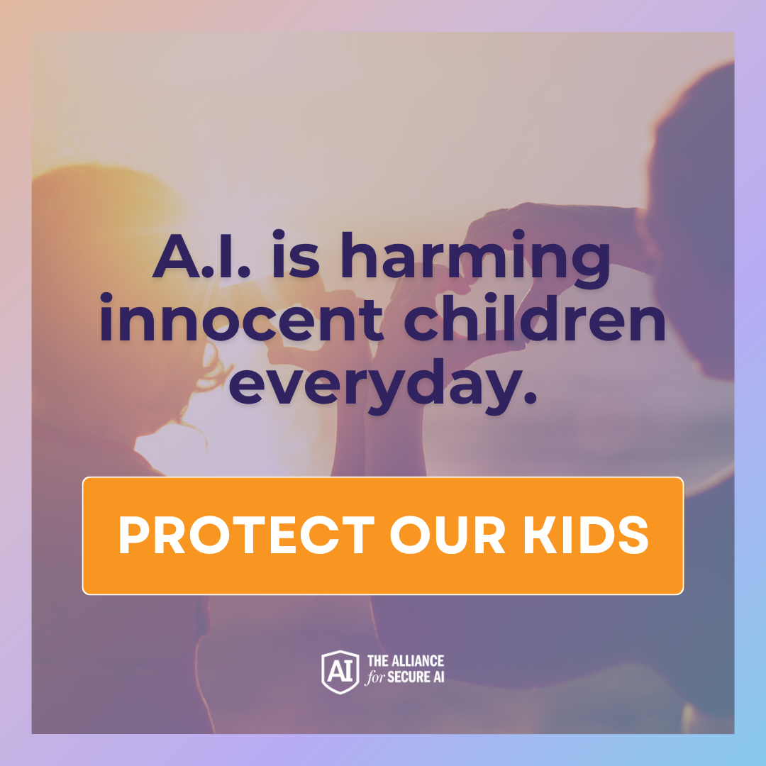 The Alliance for Secure AI Facebook ad