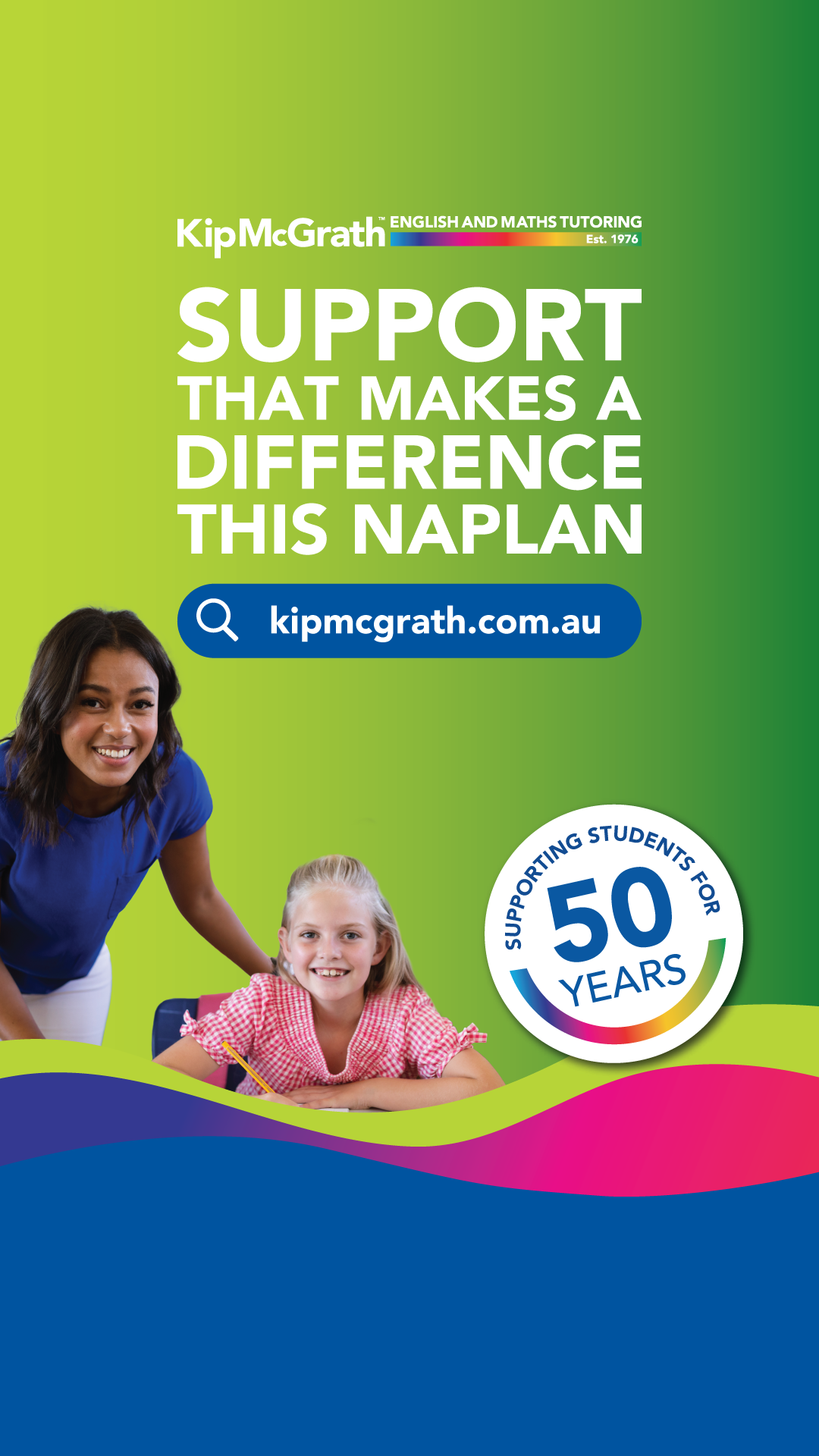 Kip McGrath Education Centres Australia Facebook ad