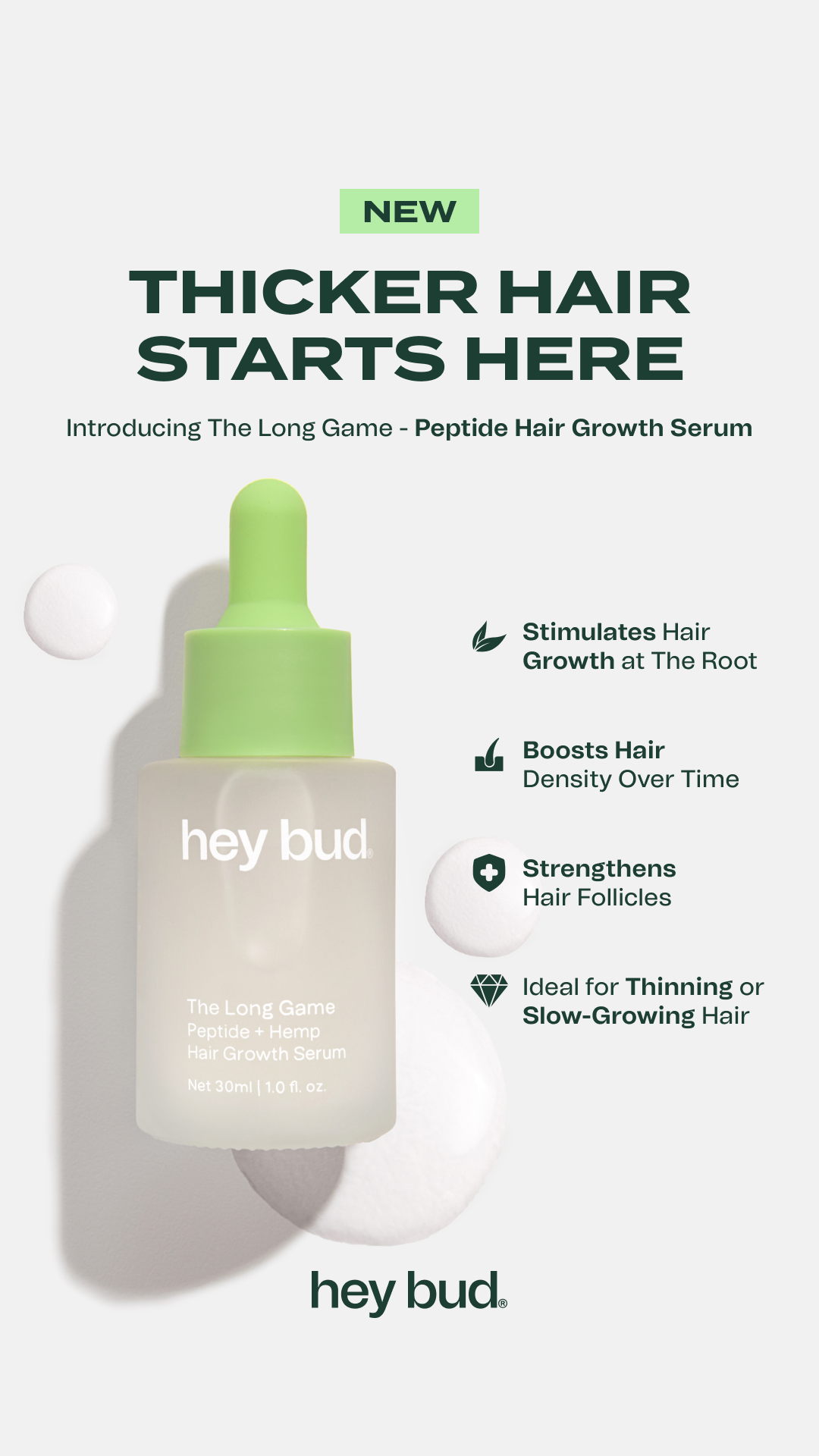 Hey Bud Skincare Facebook ad