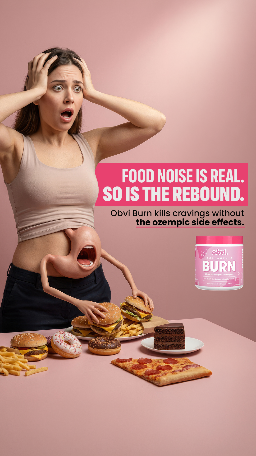 Obvi Health Facebook ad