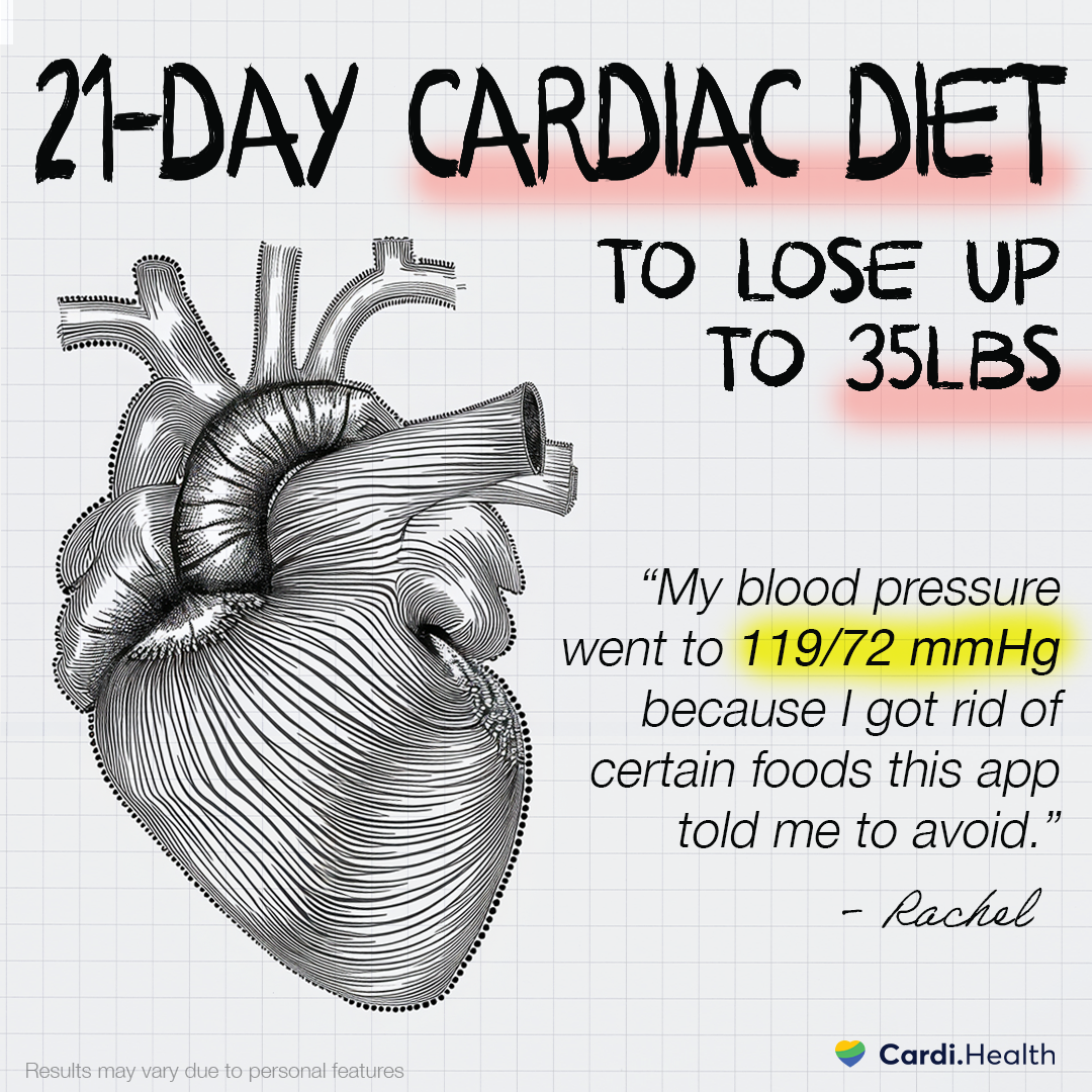 Cardi.Health Facebook ad: Inflammation Blocks Weight Loss