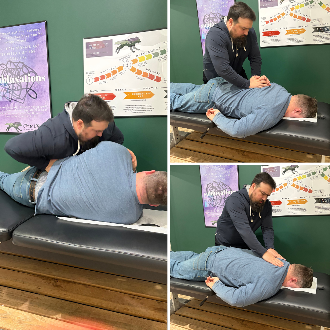Chase Life Chiropractic Facebook ad: $29 Chiropractic Screening & 1st Adjustment!