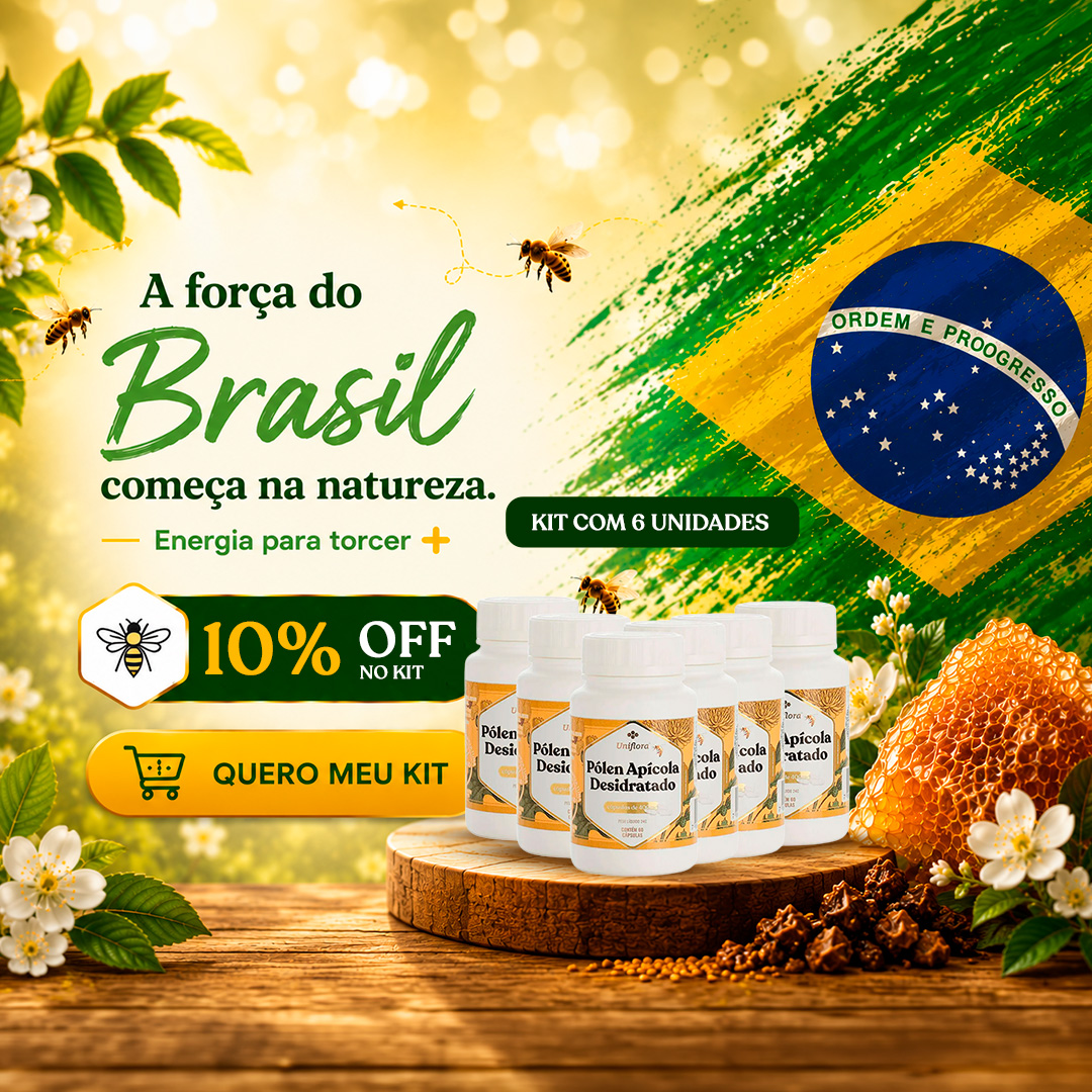 Uniflora Nutracêutica Ltda Facebook ad: Energia para torcer mais