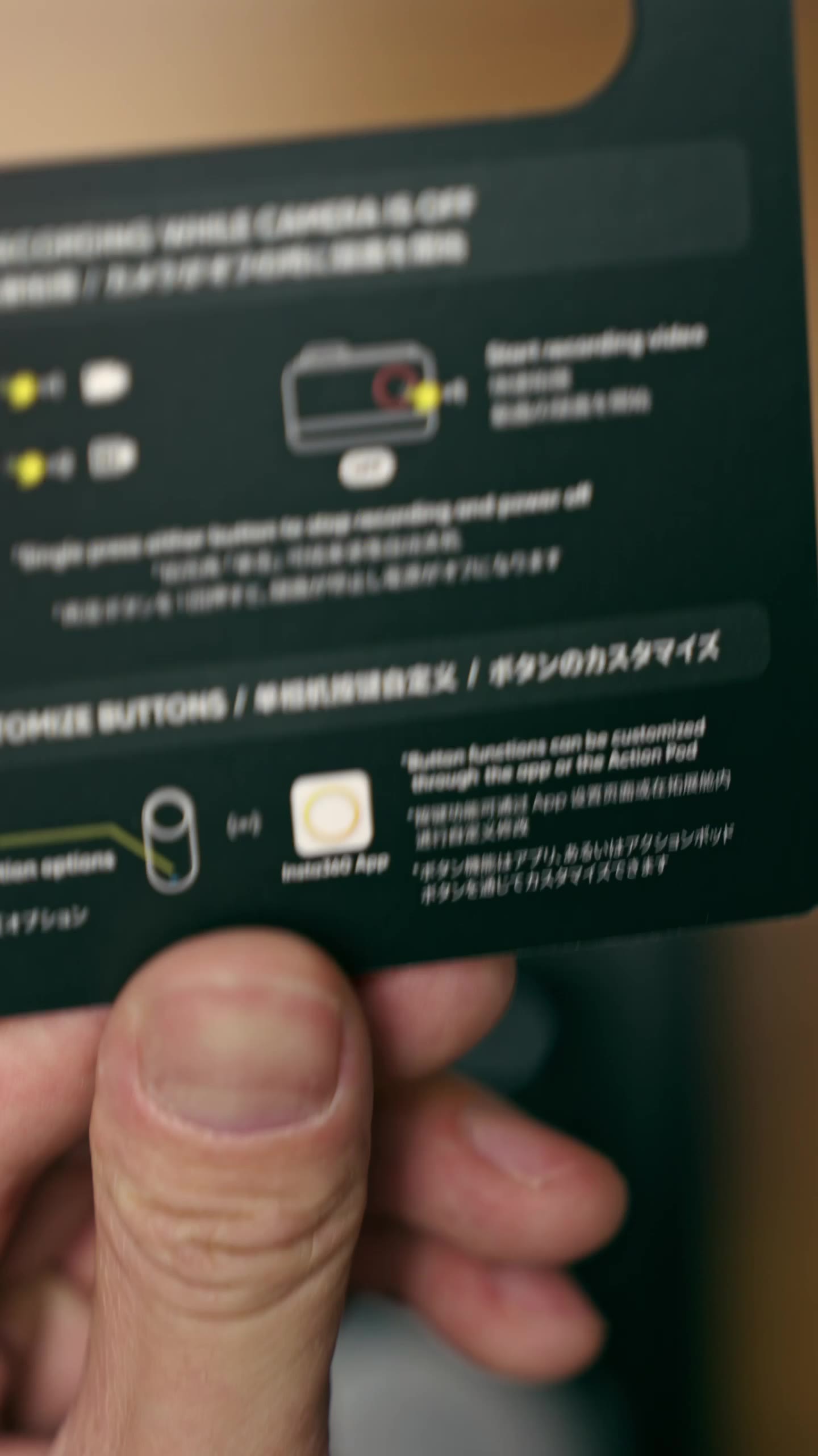 Insta360 Facebook ad: Insta360 GO 3S: Video in 4K.