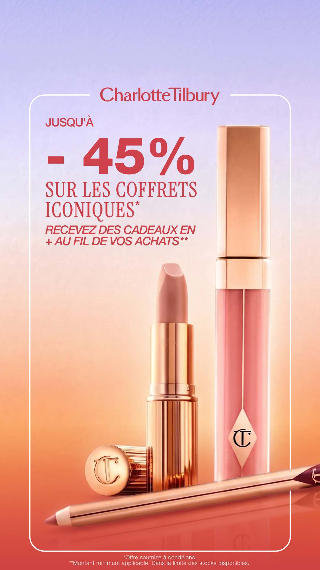 Charlotte Tilbury Facebook ad
