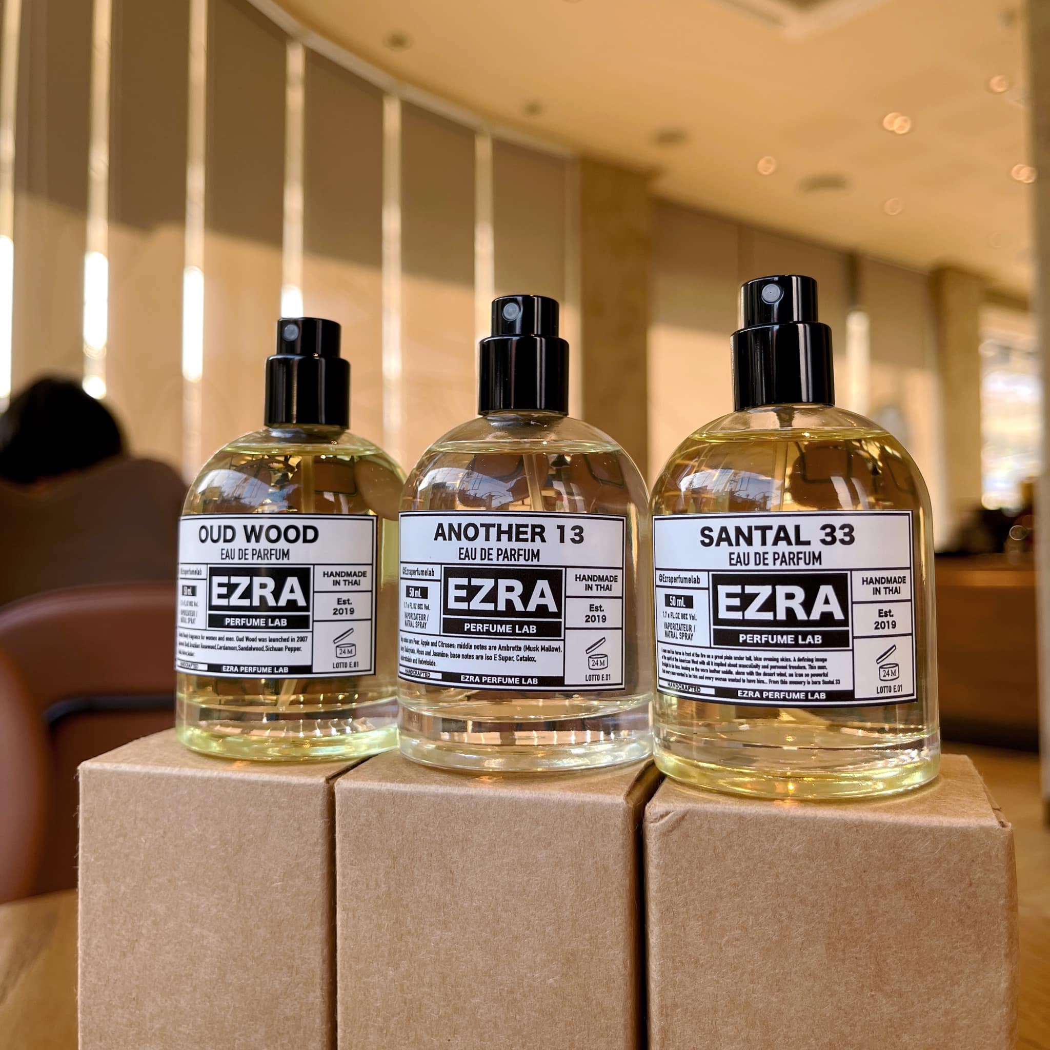 EZRA Perfume น้ำหอม เอษรา Facebook ad: แบรนด์ไทย ทำถึง สายกลิ่นไม้ หอม กลิ่นควัน ต้องกลุ่มนี้