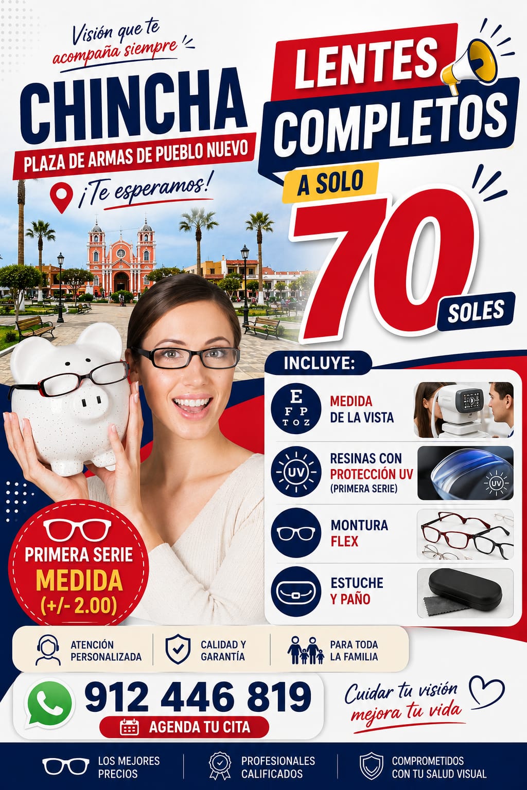 Grupo Oftalmólogico Cano Facebook ad: ¡PROMOCIÓN ESPECIAL EN CHINCHA!