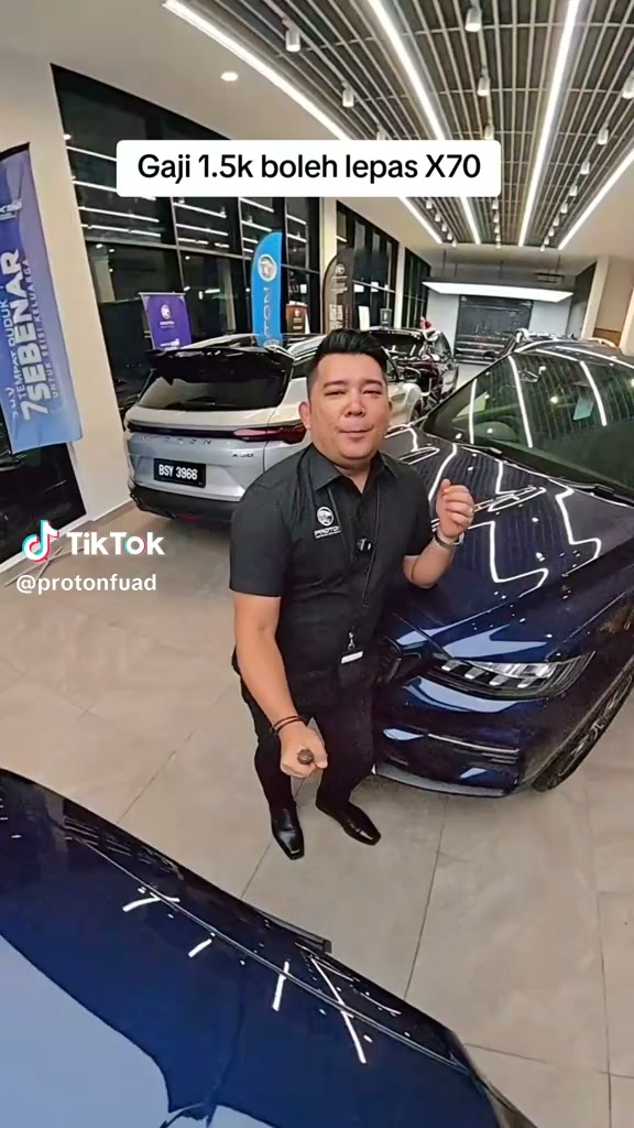 Fuad Proton Best Deal Facebook ad: Gaji Basic, Boleh Lulus X70