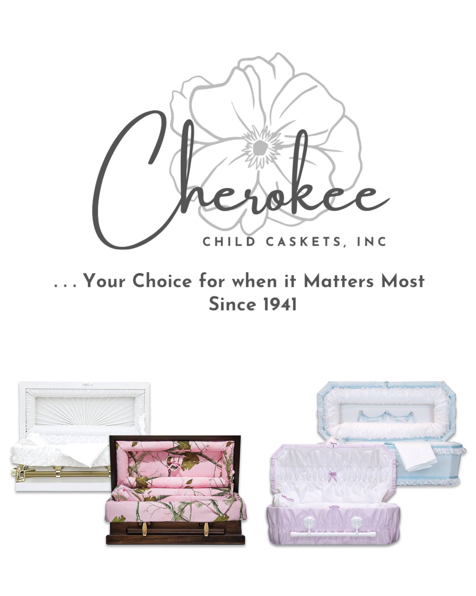 Cherokee Child Caskets Facebook ad: Quality Personalized Handcrafted Child Caskets for Funeral…