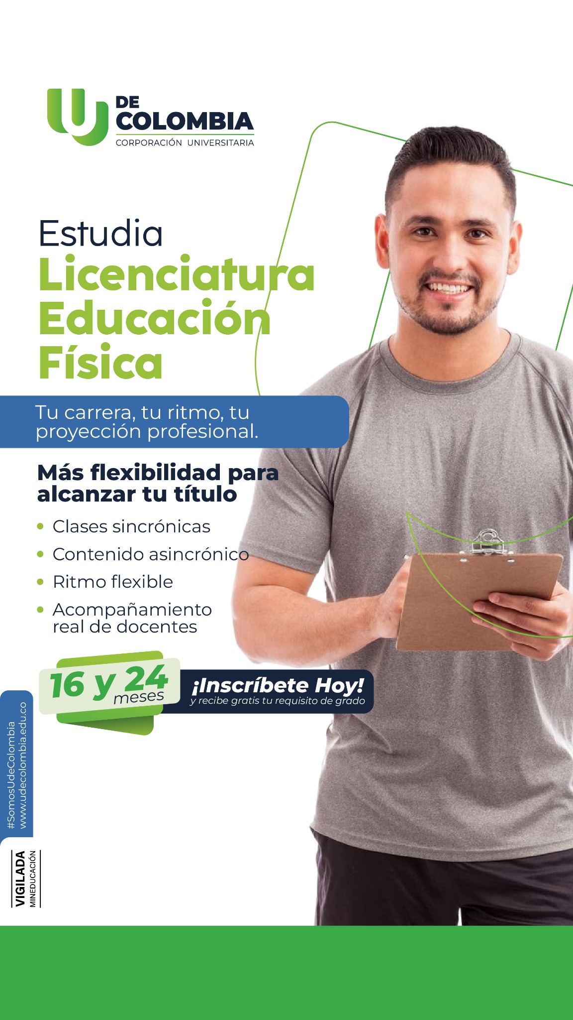 U de Colombia Facebook ad from May 20, 2026