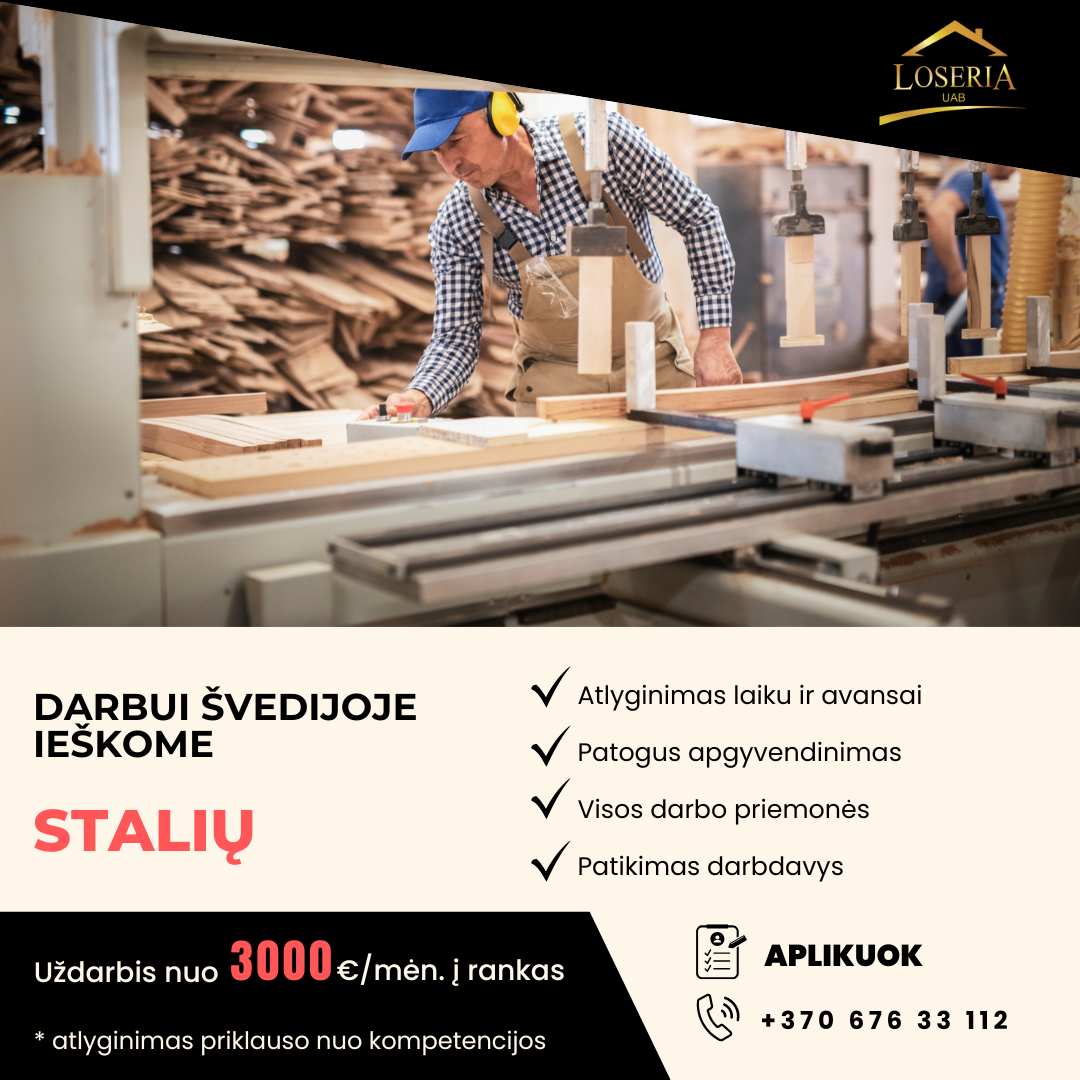 Loseria Facebook ad: Gauk gerai apmokamą darbą
