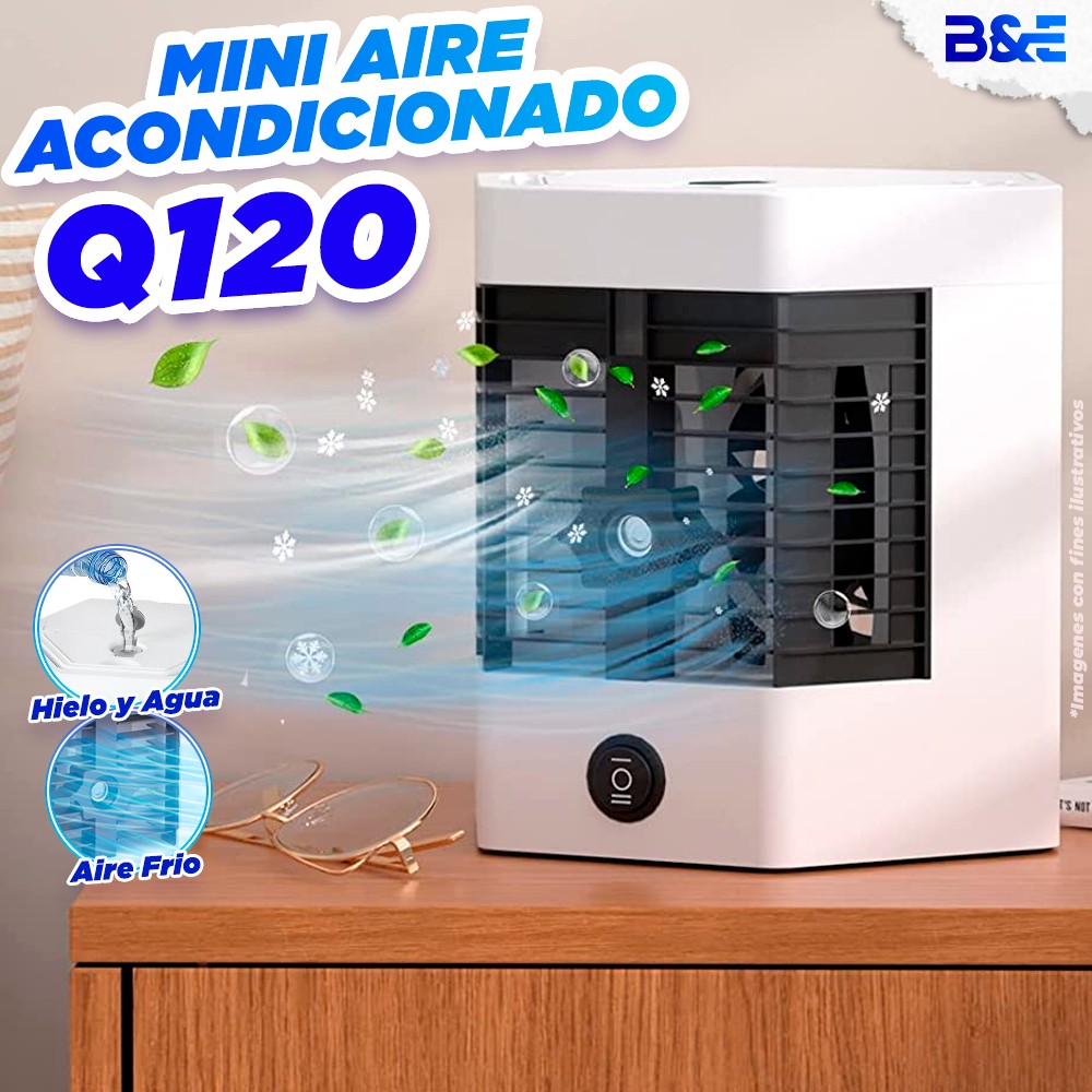 Distribuciones B&E Facebook ad: MINI AIRE ACONDICIONADO PORTÁTIL DILE ADIOS AL CALOR…